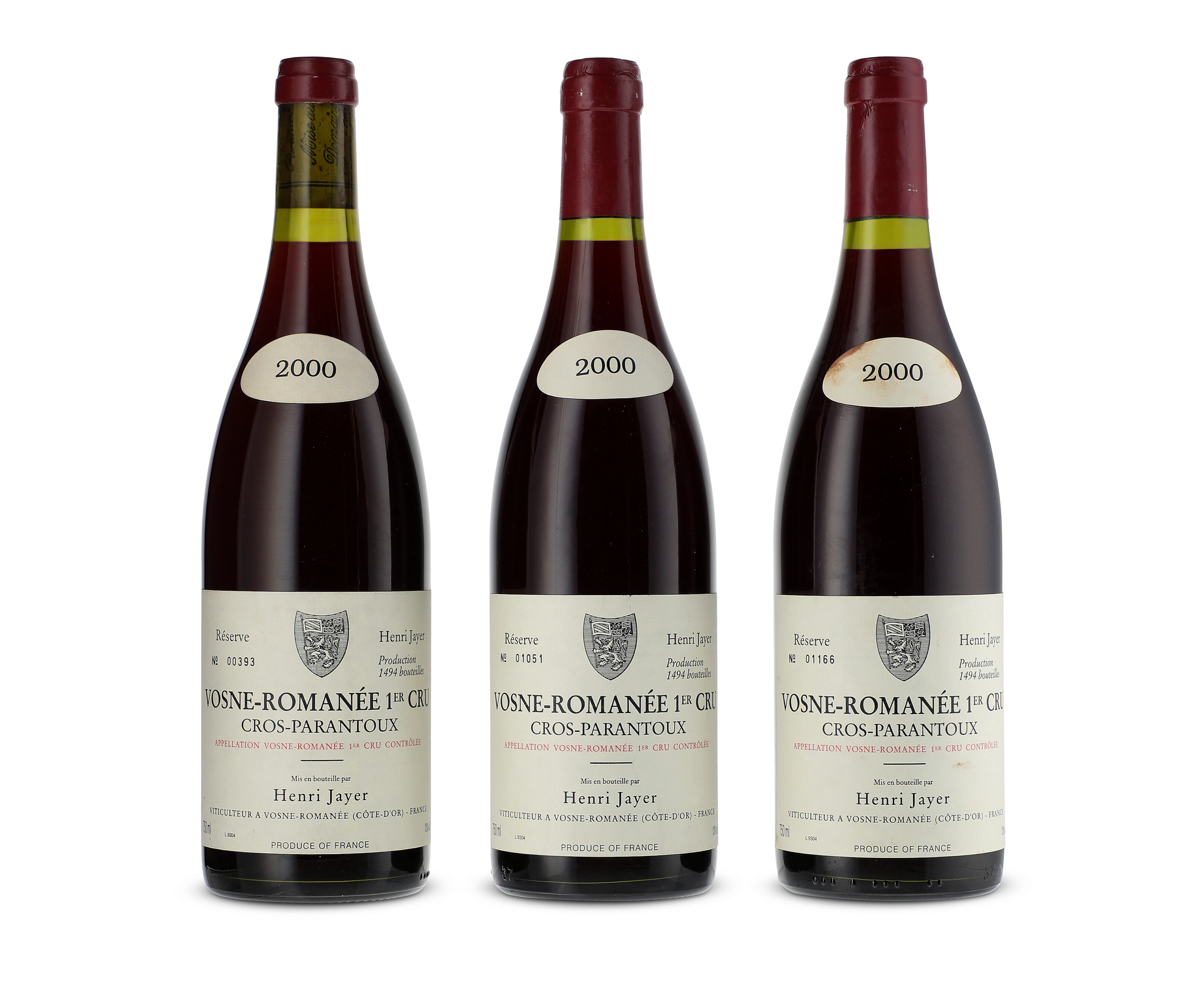 Henri Jayer, Vosne-Romanée Cros Parantoux 2000