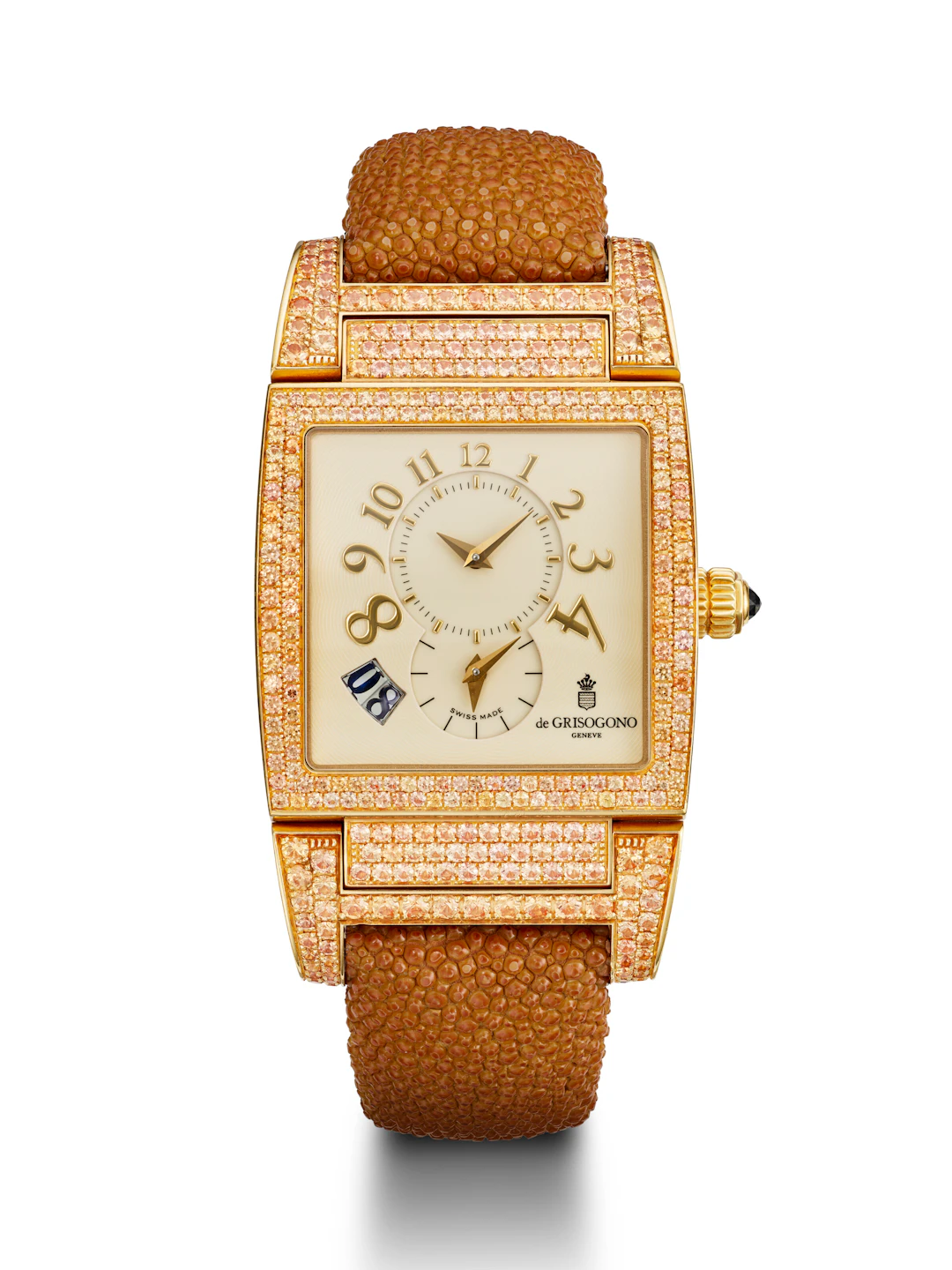 De Grisogono, Limited Edition Yellow Gold and Colored Diamond-Set