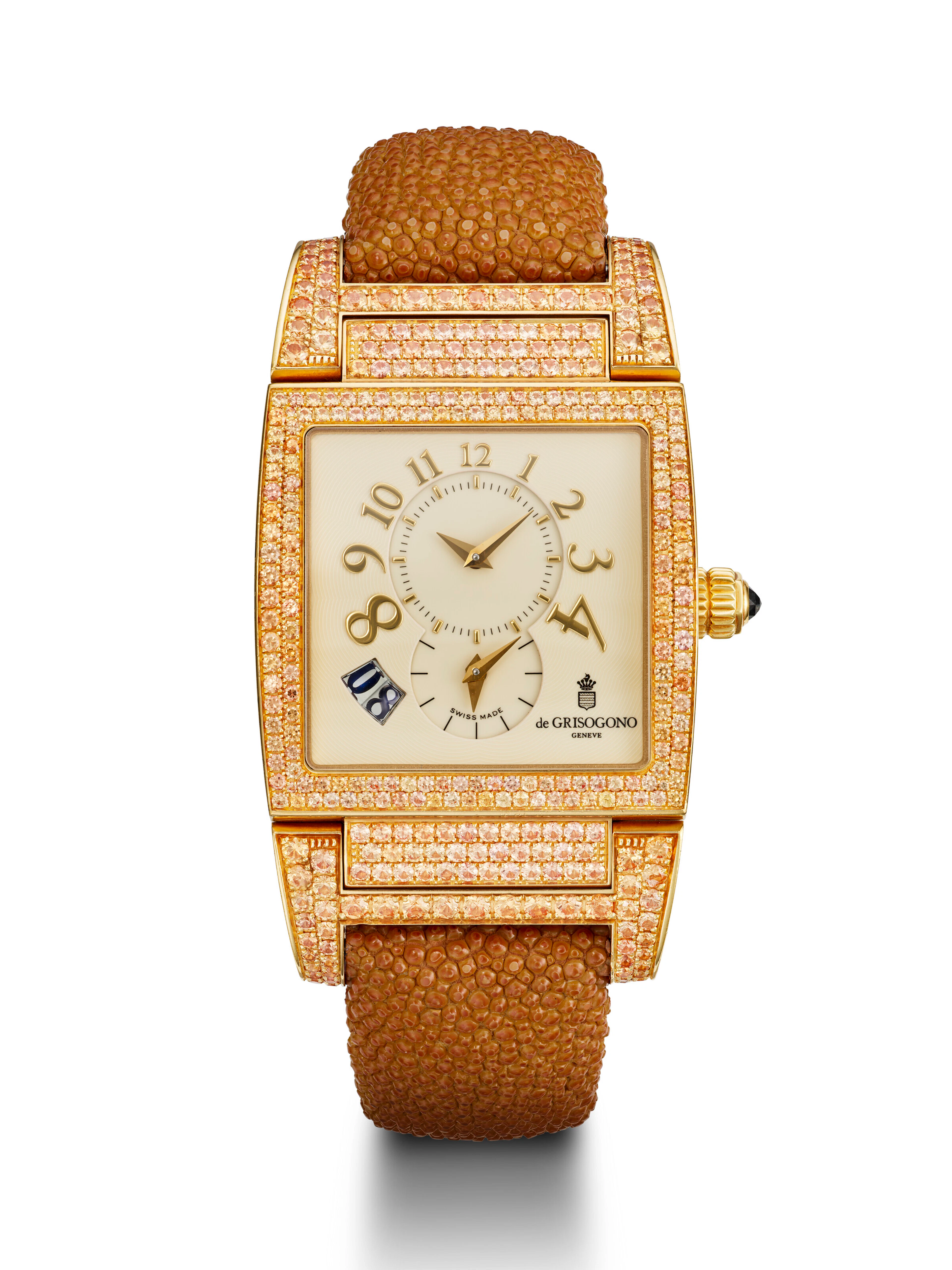 De Grisogono, Limited Edition Yellow Gold and Colored Diamond-Set