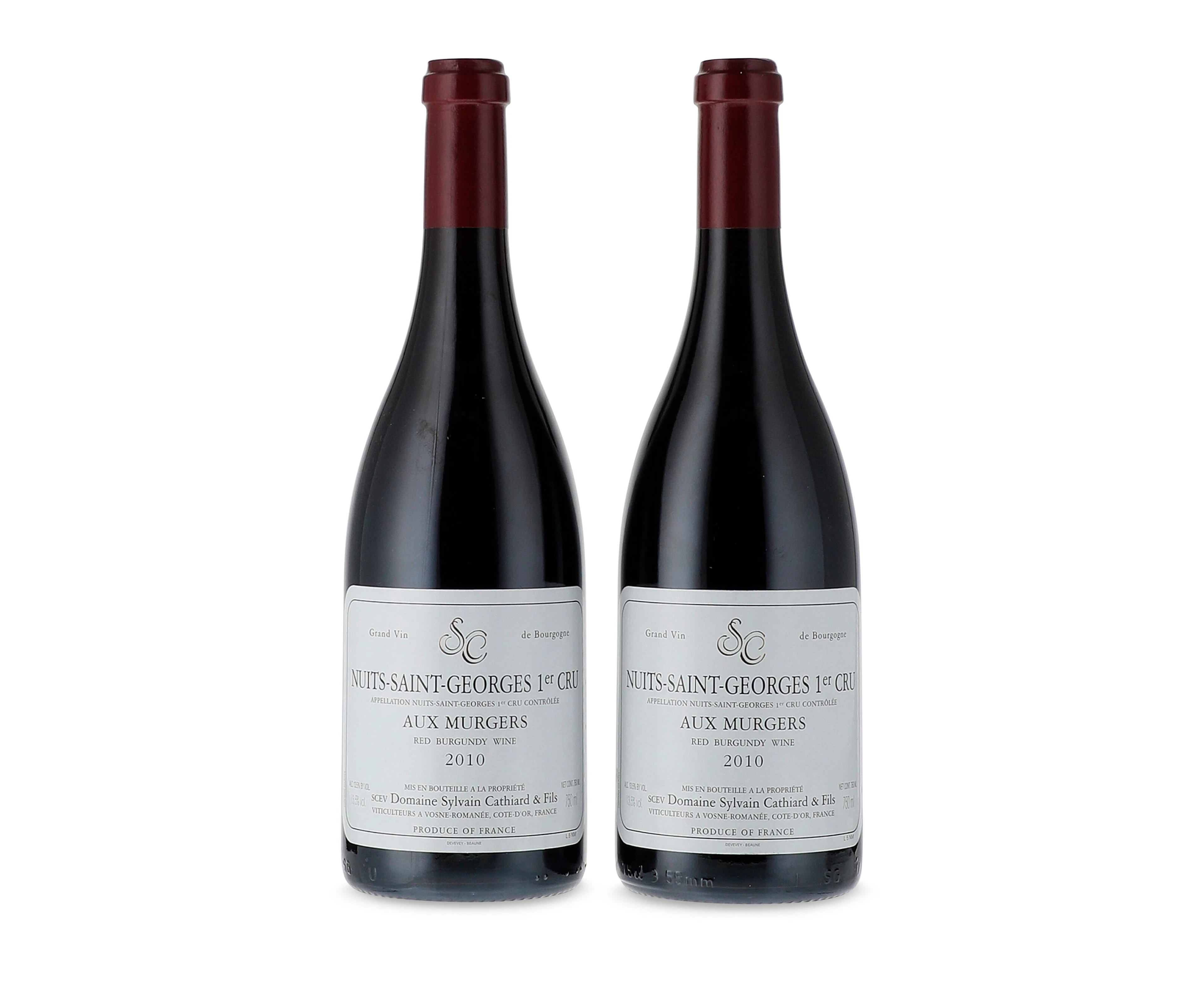 Mixed 2010S Domaine Sylvain Cathiard, Nuits-Saint-Georges, Aux Murgers
