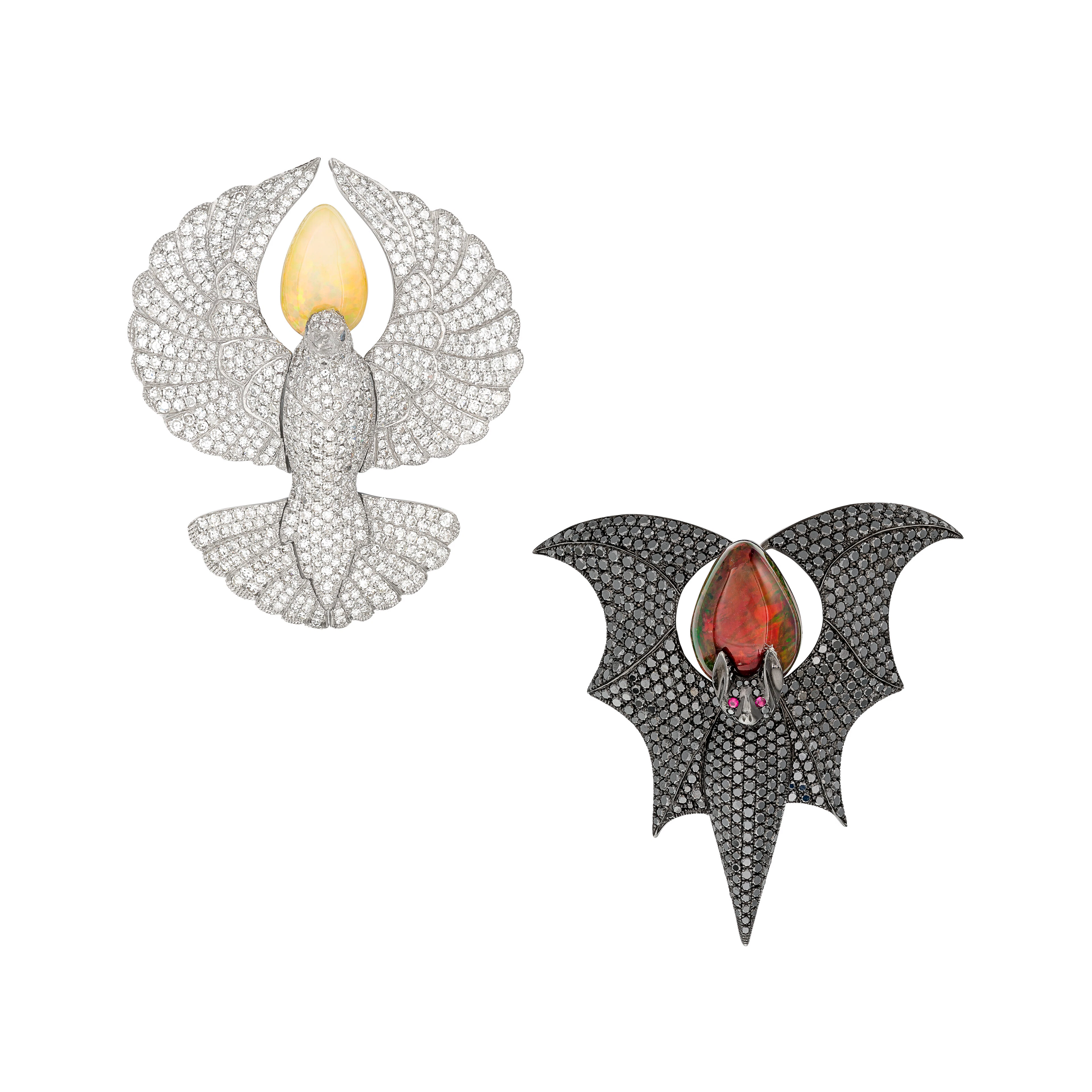 Theodoros Pair of Multi-Gem Earrings