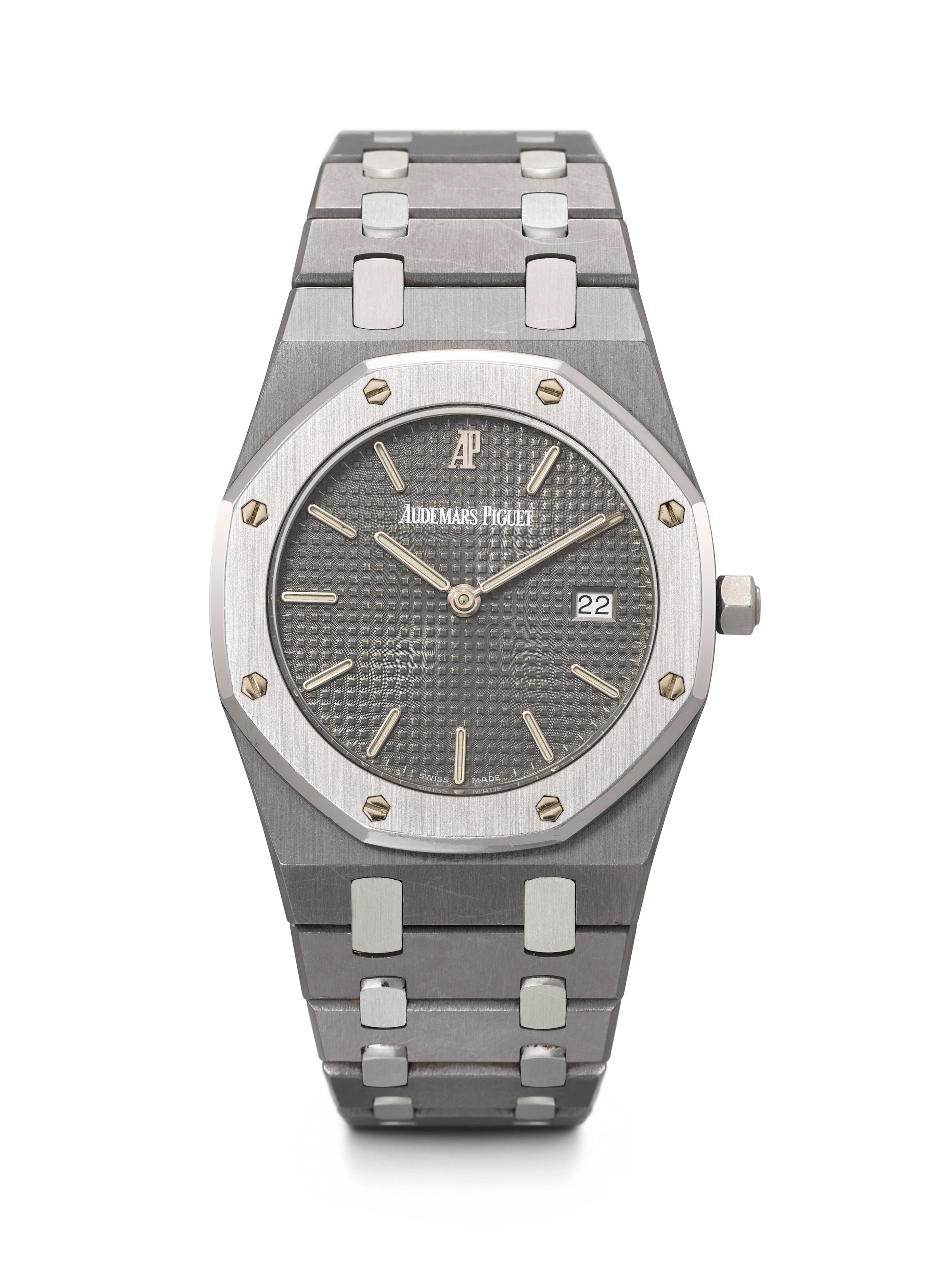 Audemars Piguet. An Attractive Tantalum and Stainless Steel Limited
