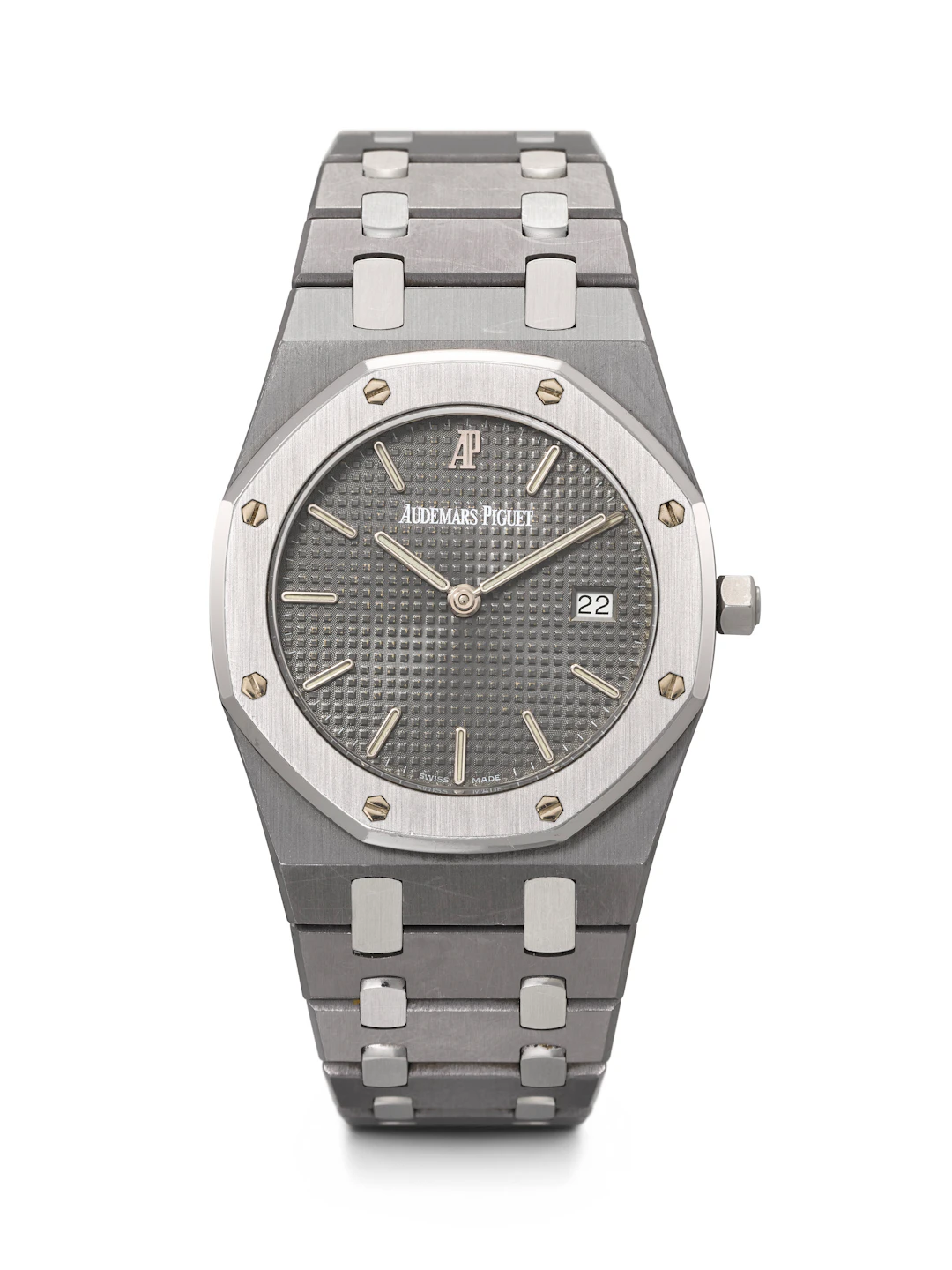 Audemars Piguet. An Attractive Tantalum and Stainless Steel Limited