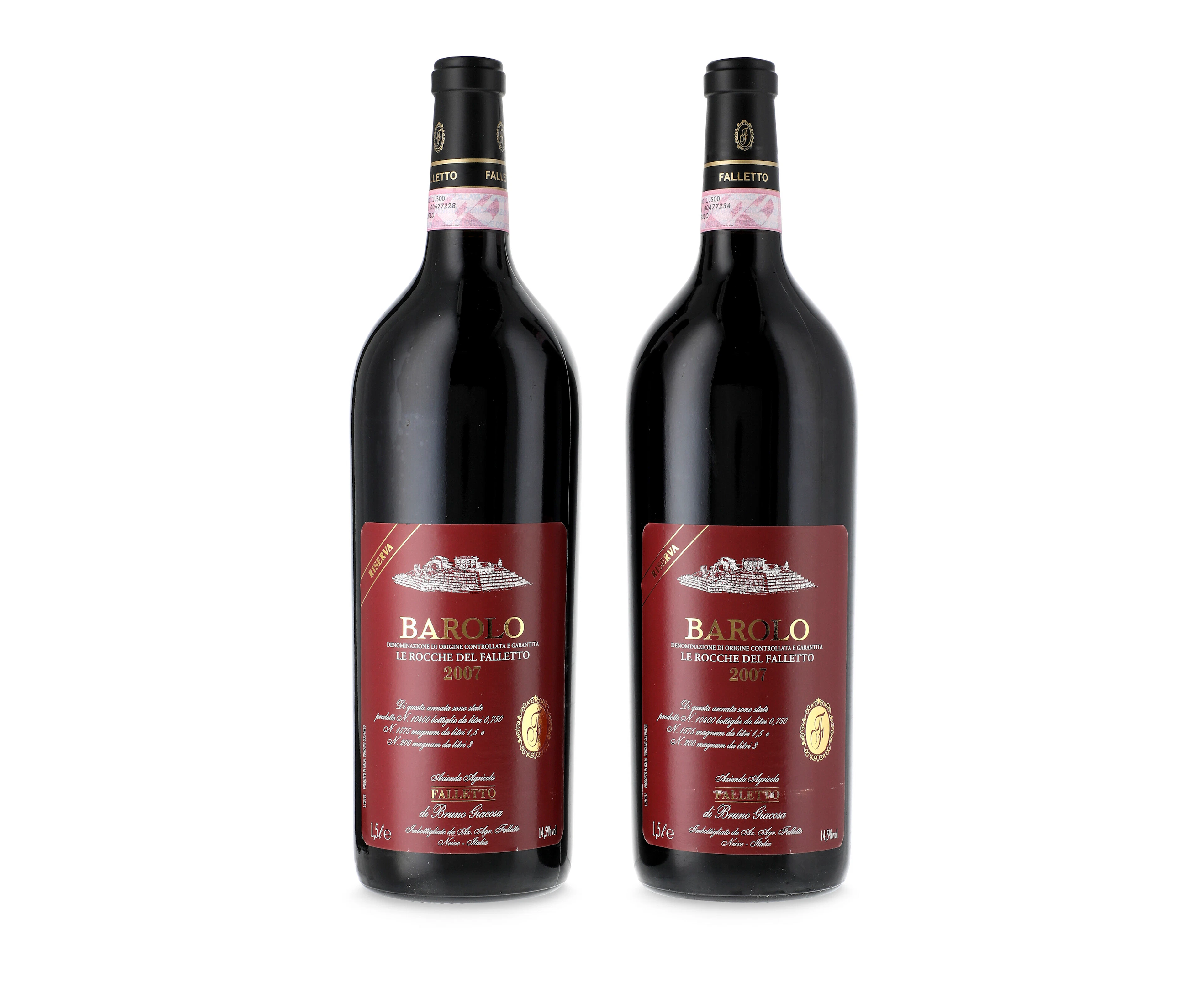 Bruno Giacosa, Barolo, Falletto Vigna Le Rocche Riserva 2007