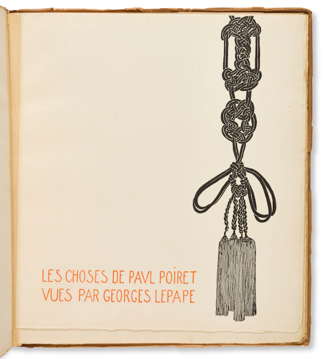 Poiret, Paul (1879-1944), Paul Iribe (1883-1935) Et Georges Lepape (1887-1971)