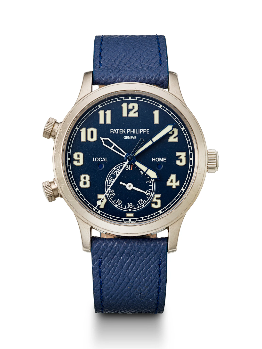 Patek Philippe, White Gold Dual Time 'Calatrava Pilot', Ref. 5524G-001