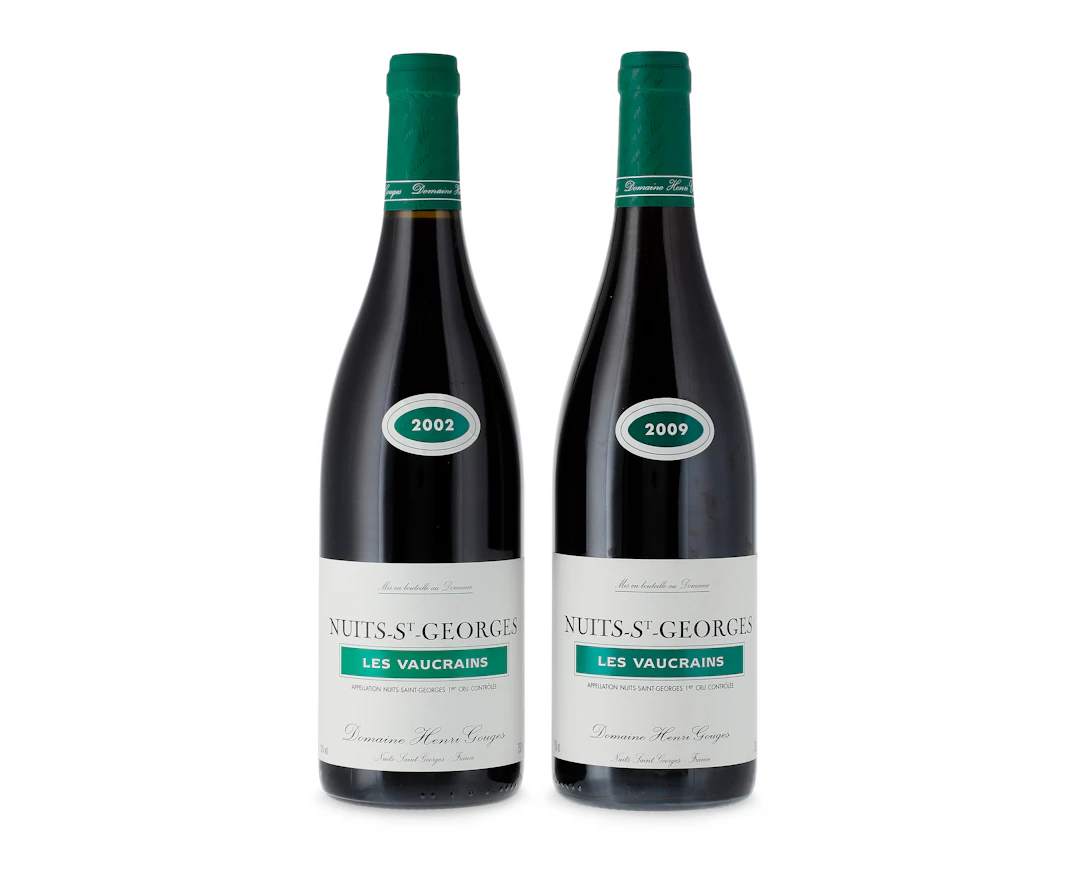 Mixed 2002 & 2009 Domaine Henri Gouges, Nuits-Saint-Georges, Les Vaucrains