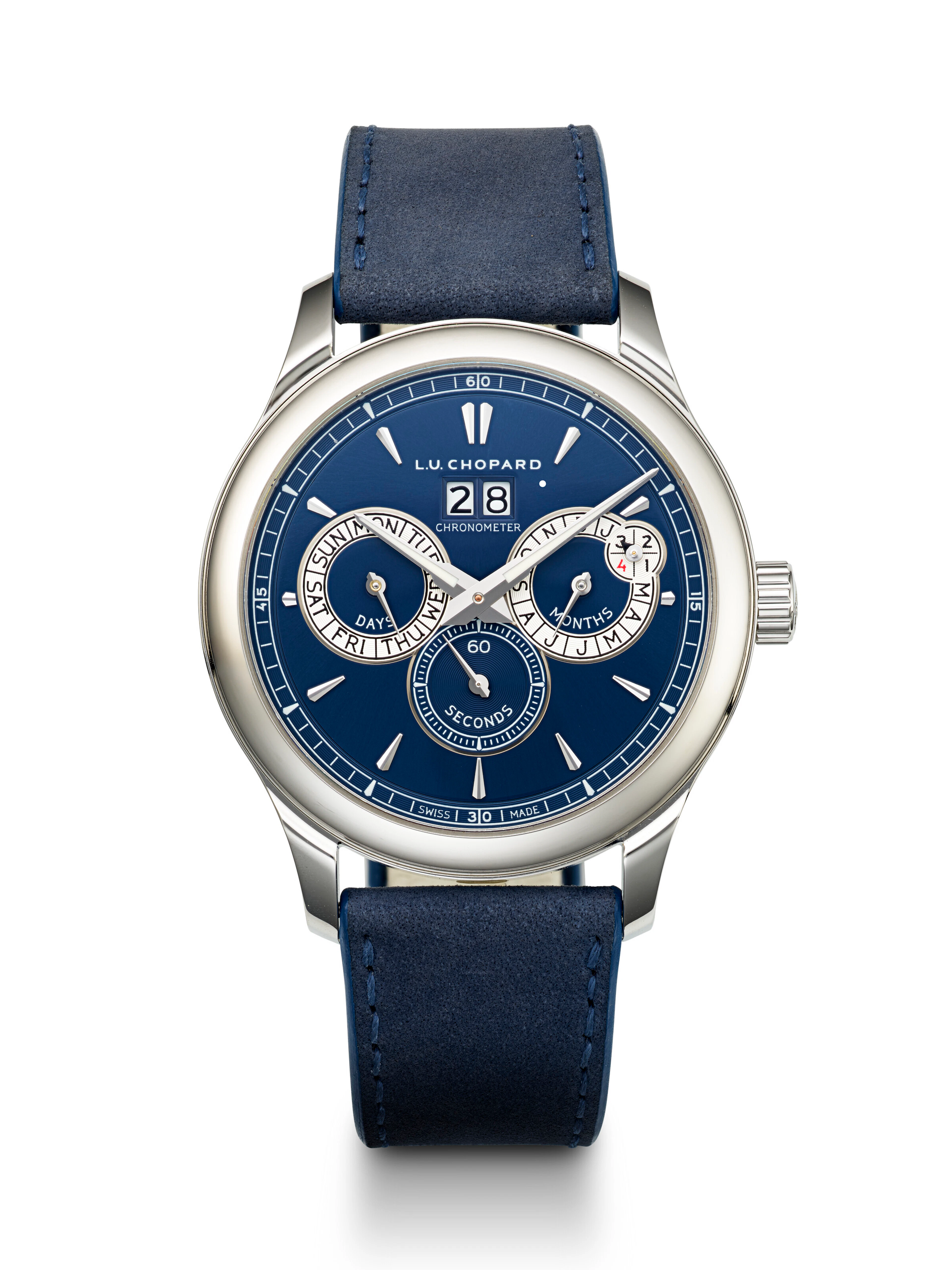 Chopard, Stainless Steel 'L.u.c Perpetual Twin', Ref. 8561