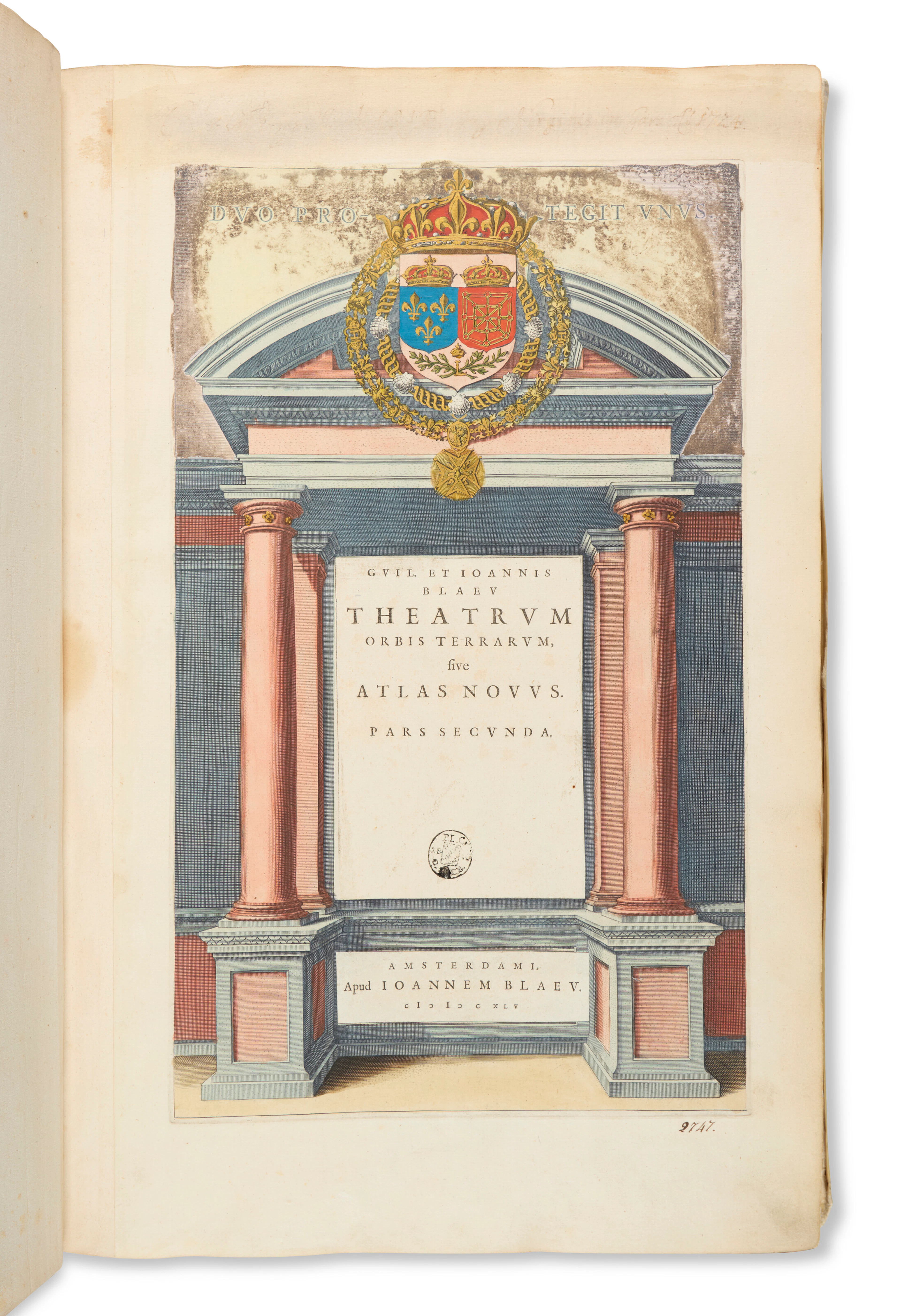 Blaeu, Willem Jansz (1571-1638) Et Jean (1596-1673)