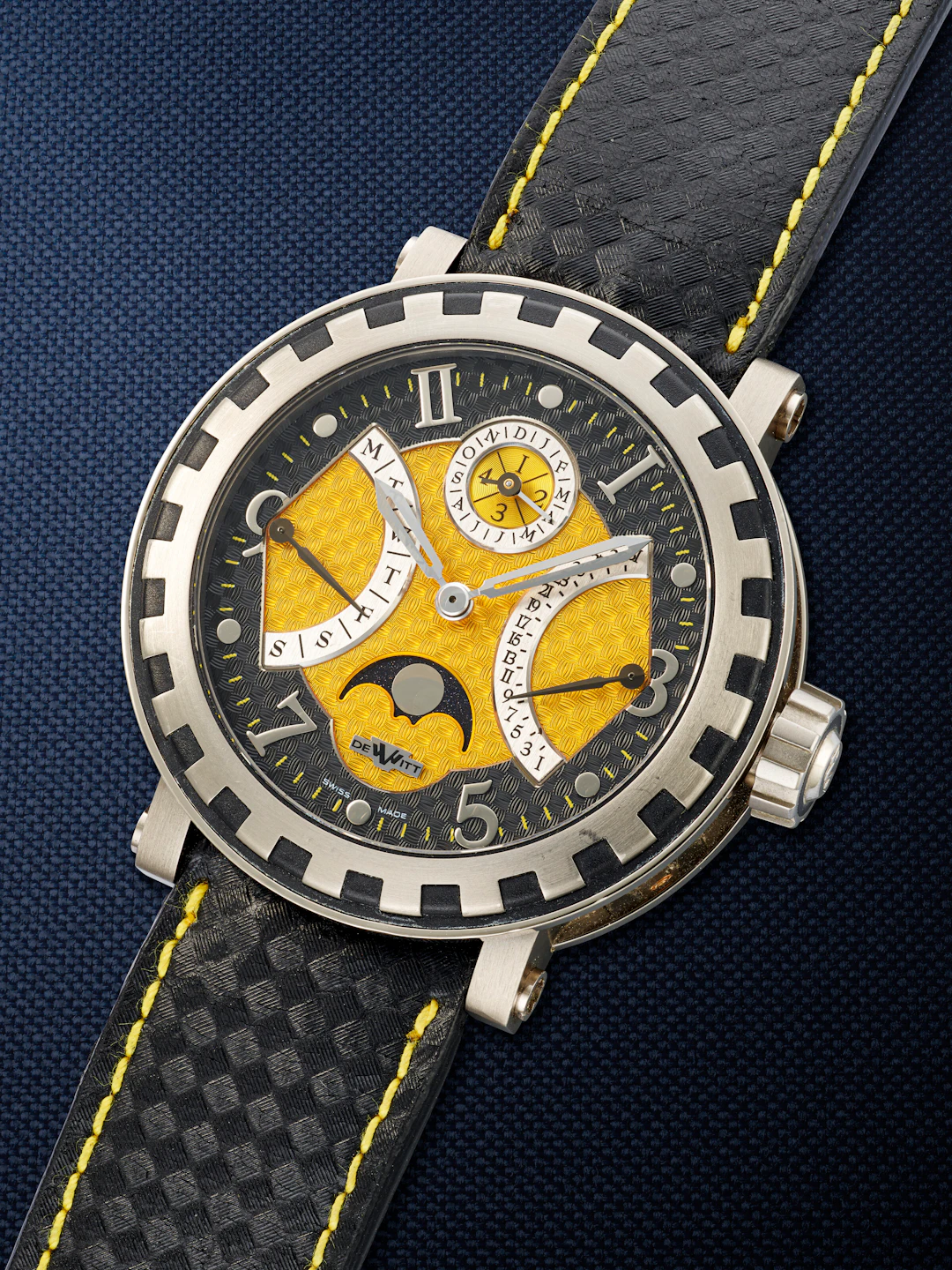 Dewitt, Limited Edition White Gold and Titanium 'Academia Quantième