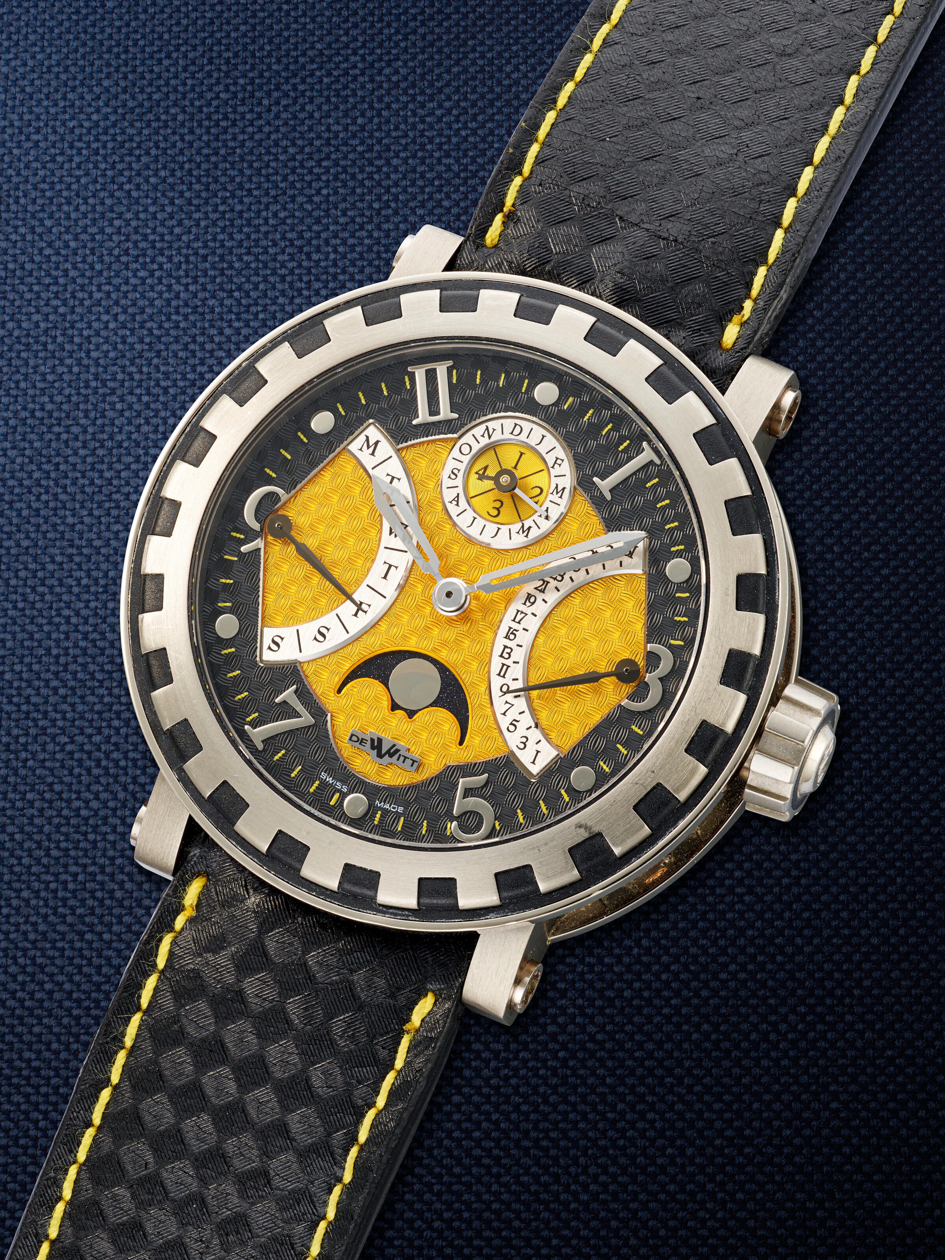 Dewitt, Limited Edition White Gold and Titanium 'Academia Quantième