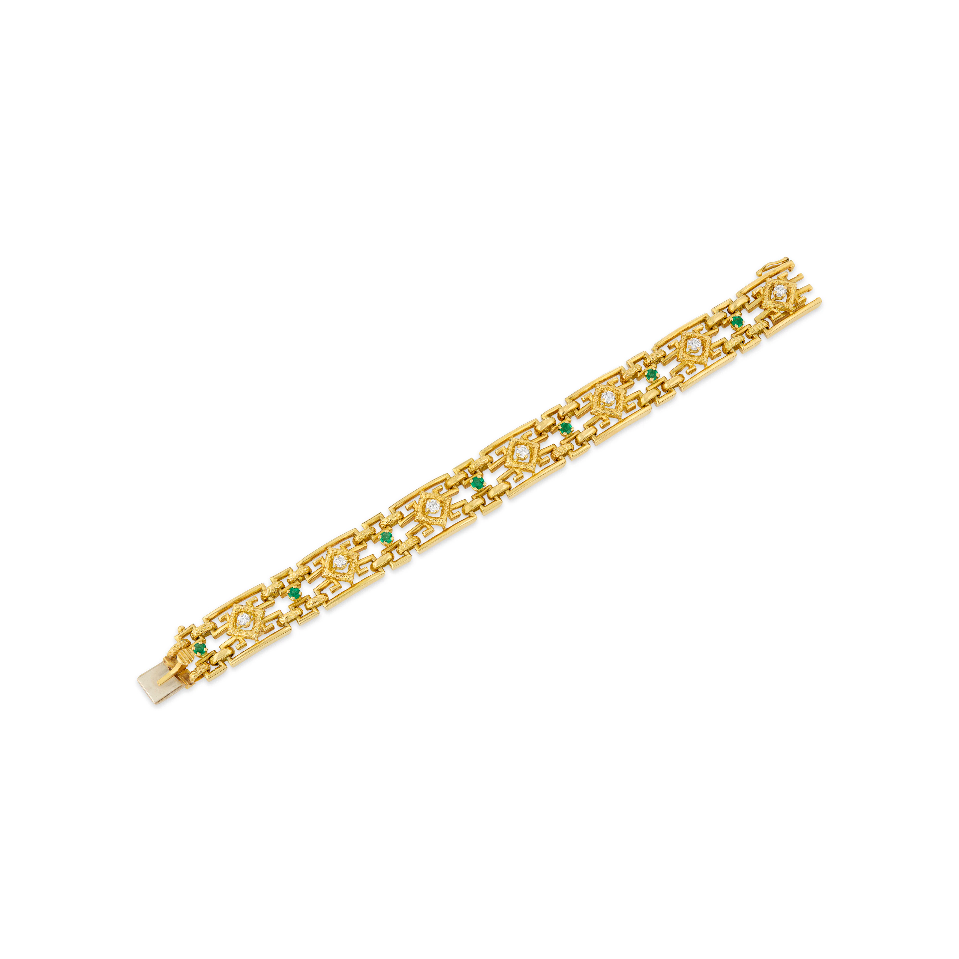 Tiffany & Co. Emerald and Diamond Bracelet