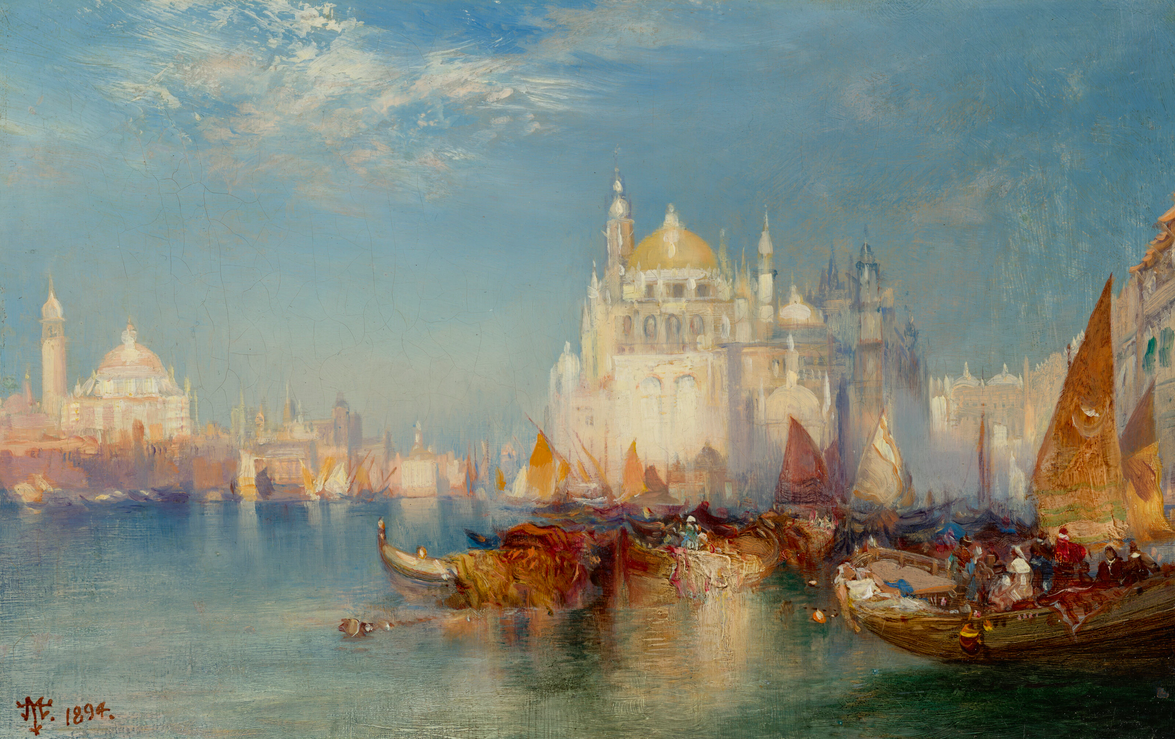 THOMAS MORAN (1837-1926) Venice