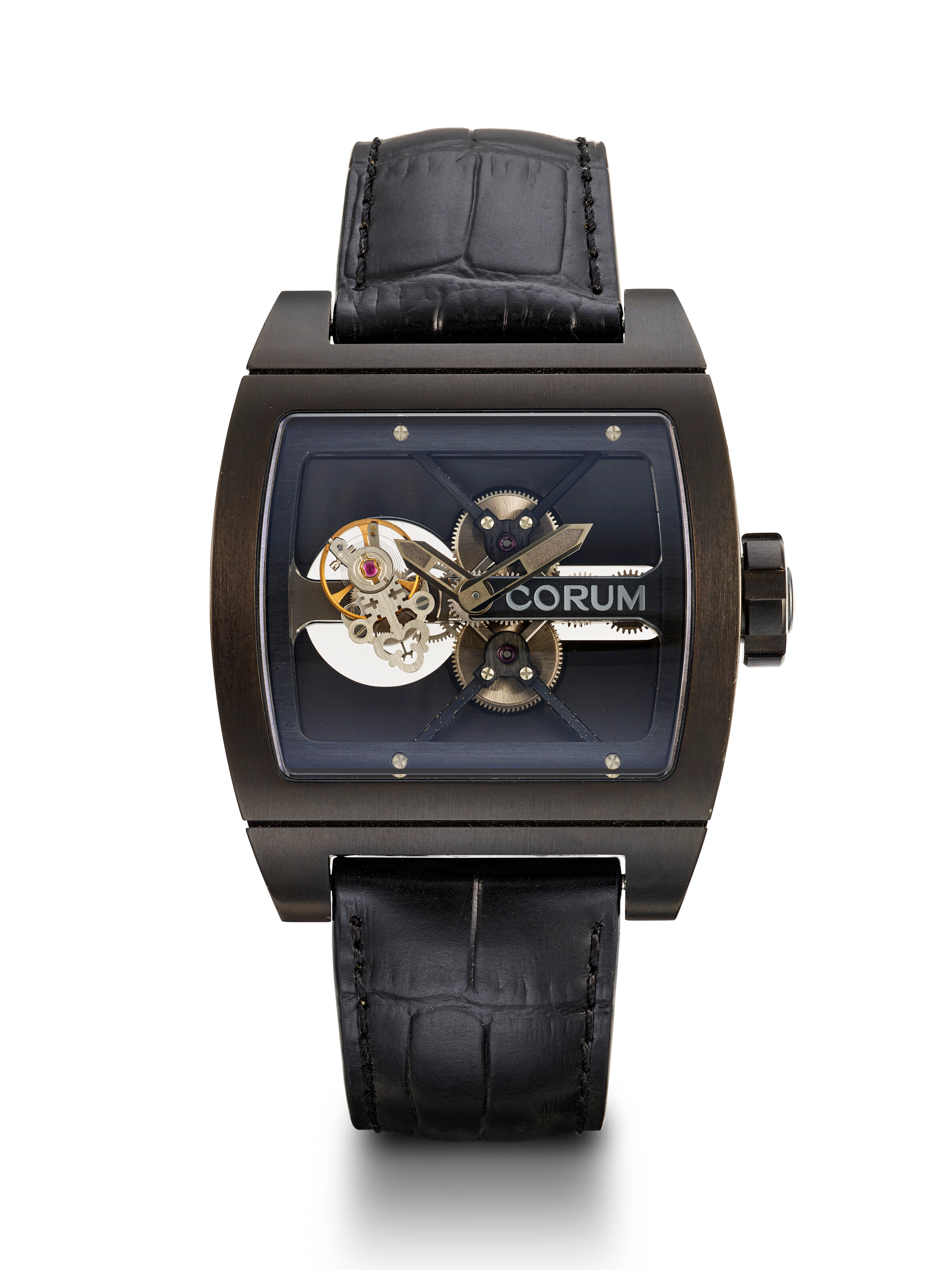 Corum, Limited Edition Pvd-Coated Titanium 'Ti-Bridge', Ref. 05.0050
