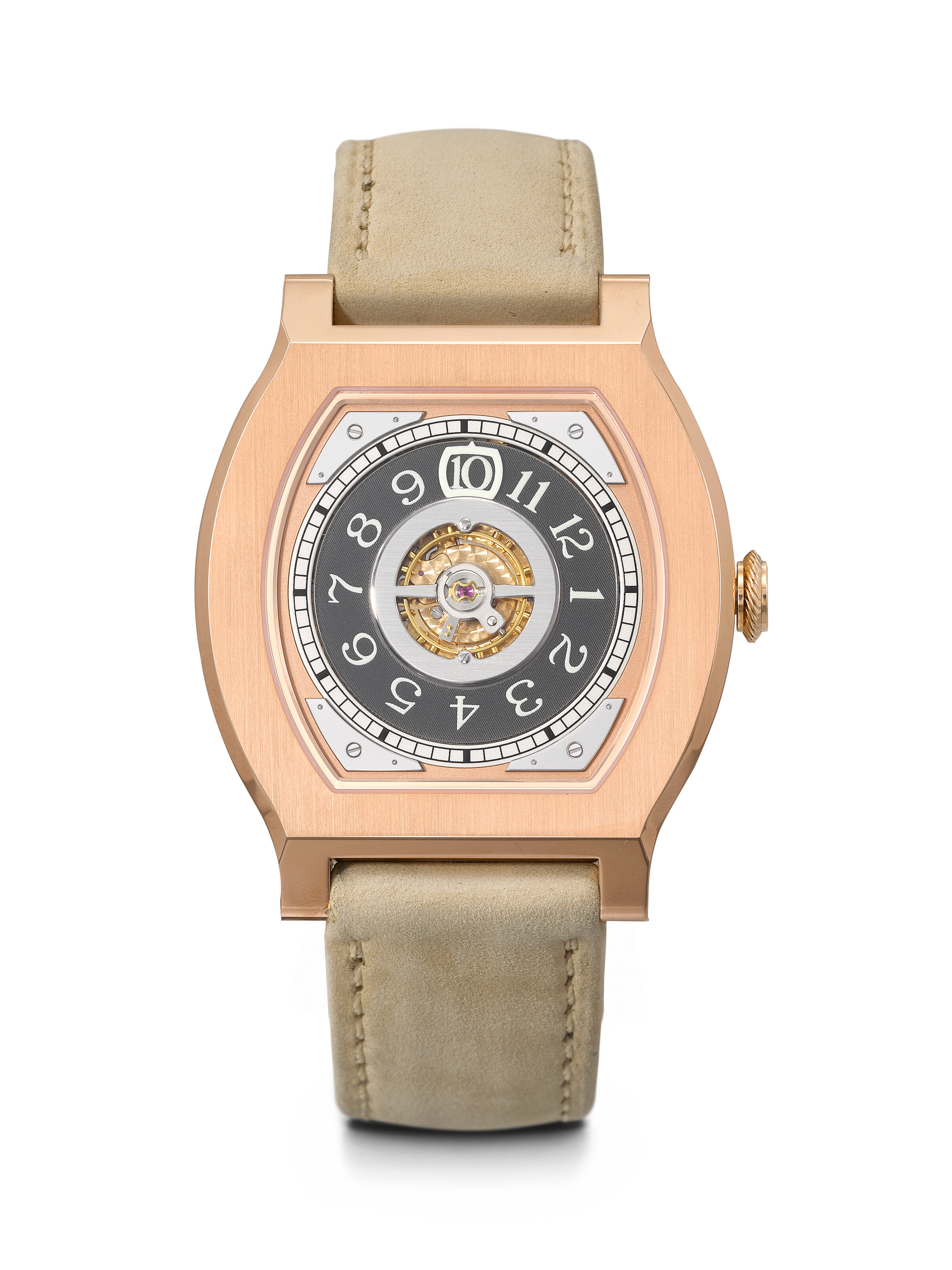F.p. Journe. A Very Rare and Unusual 18K Pink Gold Limited Edition