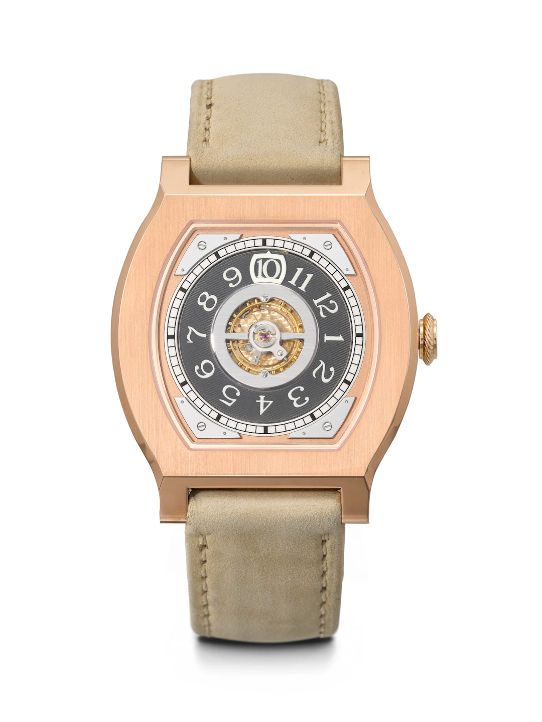 F.p. Journe. A Very Rare and Unusual 18K Pink Gold Limited Edition