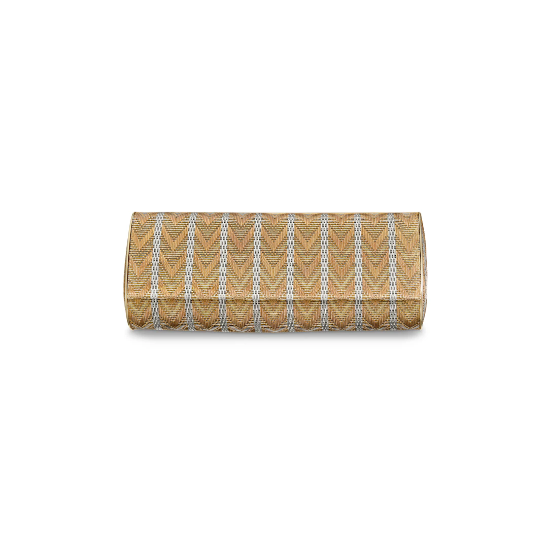 Gold Tri-Colored Evening Bag