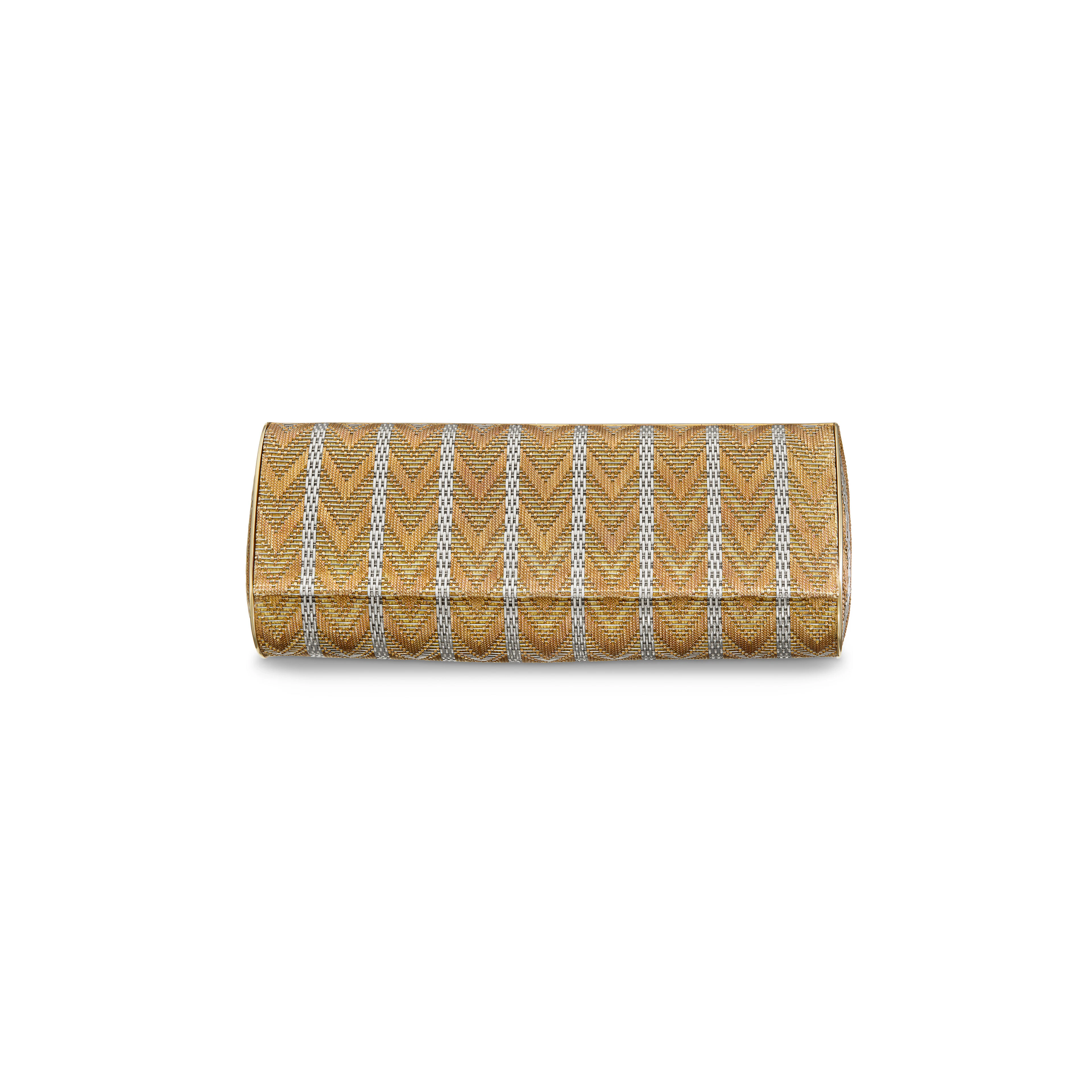 Gold Tri-Colored Evening Bag
