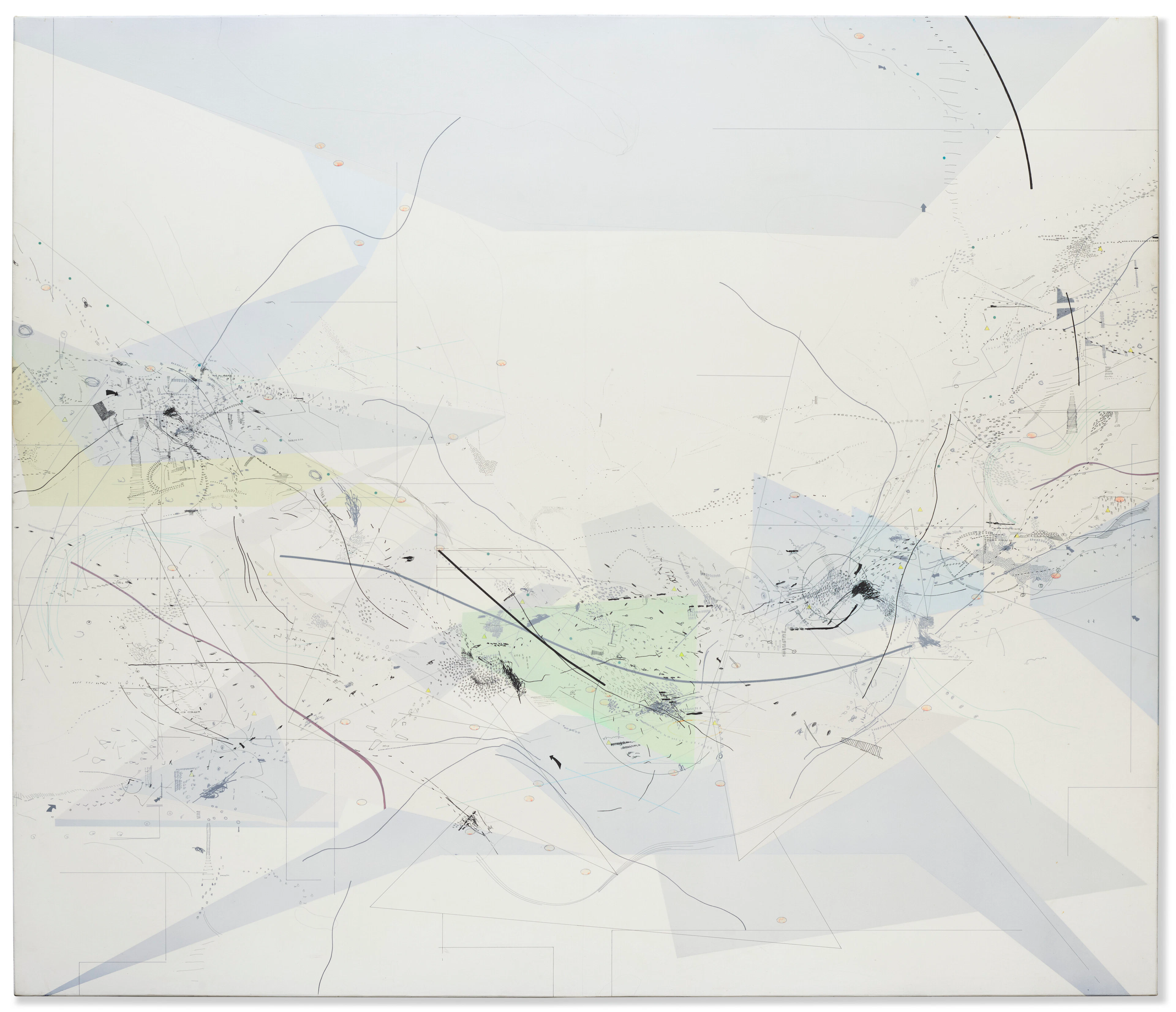 JULIE MEHRETU (B. 1970)
