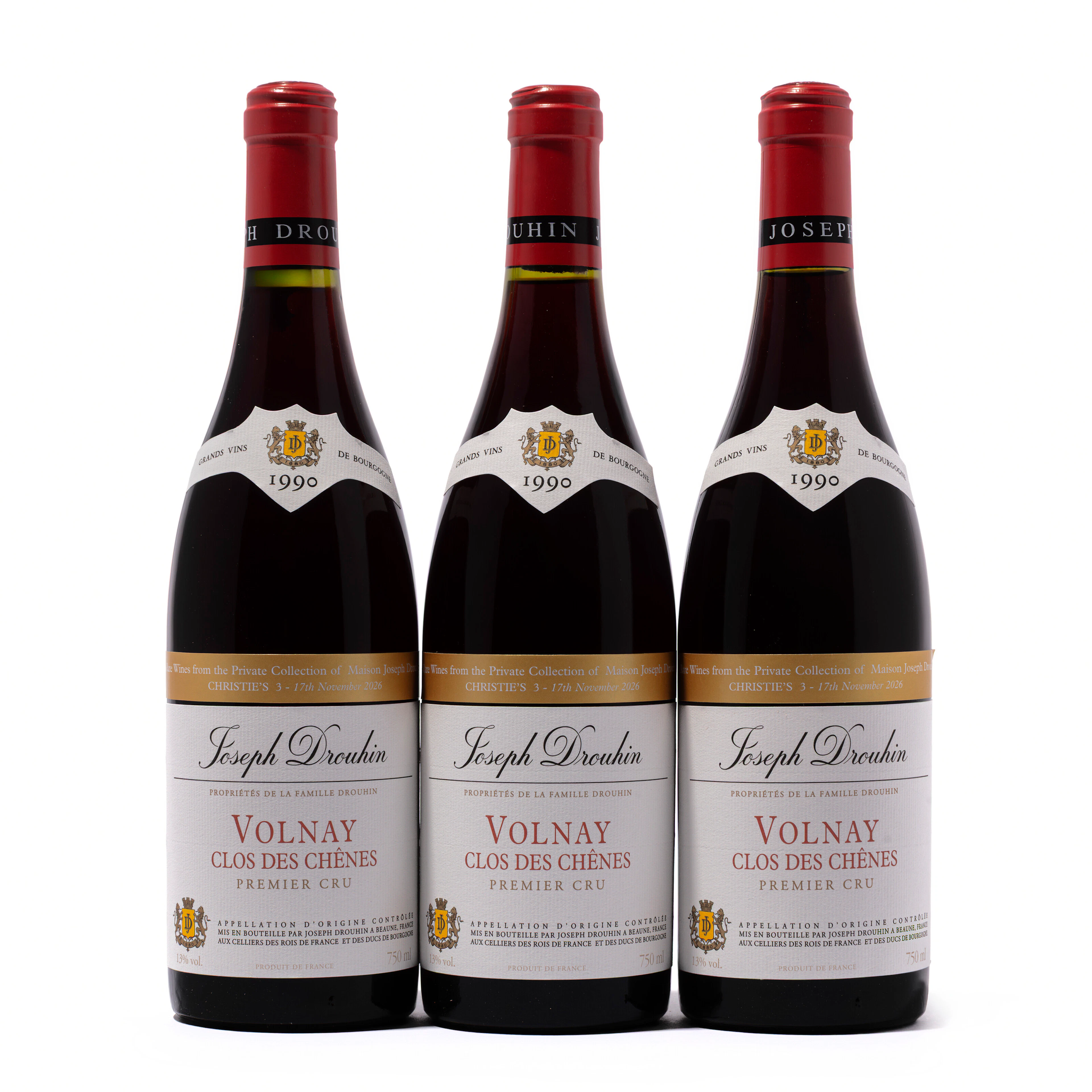 Joseph Drouhin, Volnay, Clos Des Chênes 1990