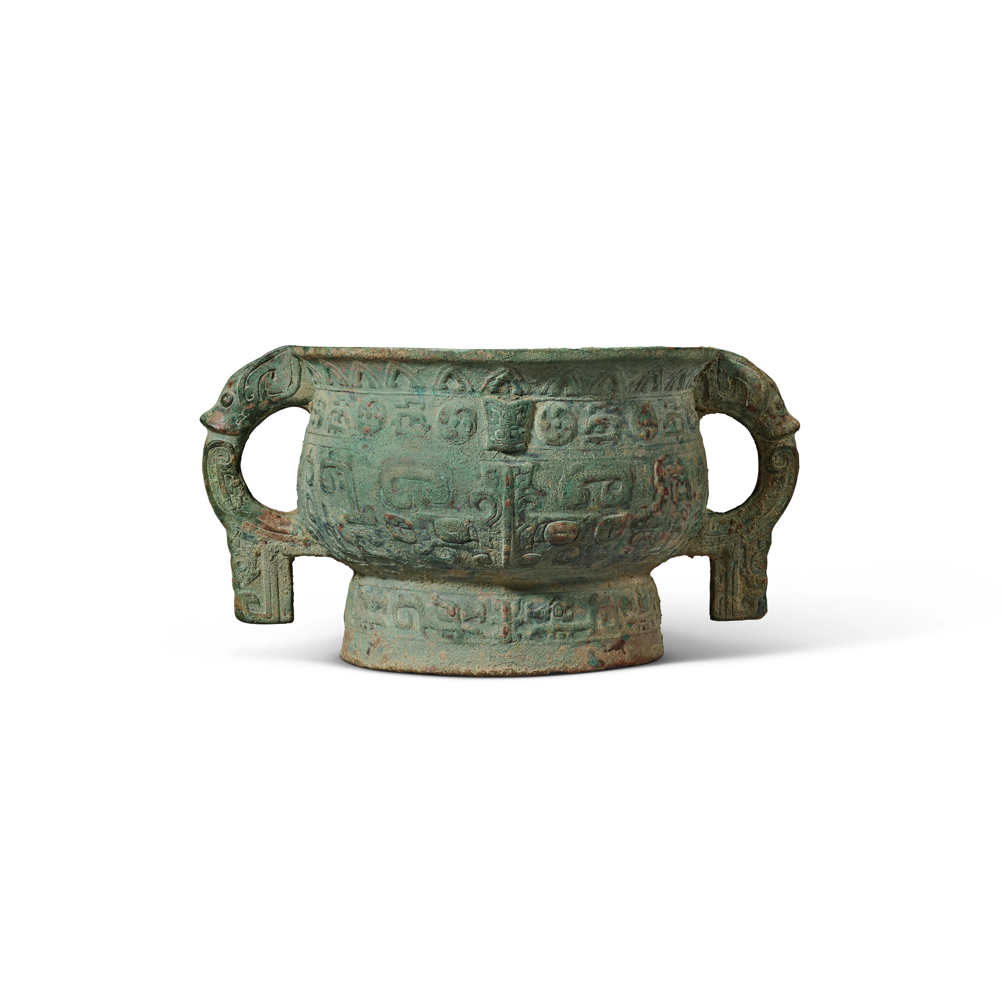 An Archaic Bronze Ritual Food Vessel, Gui