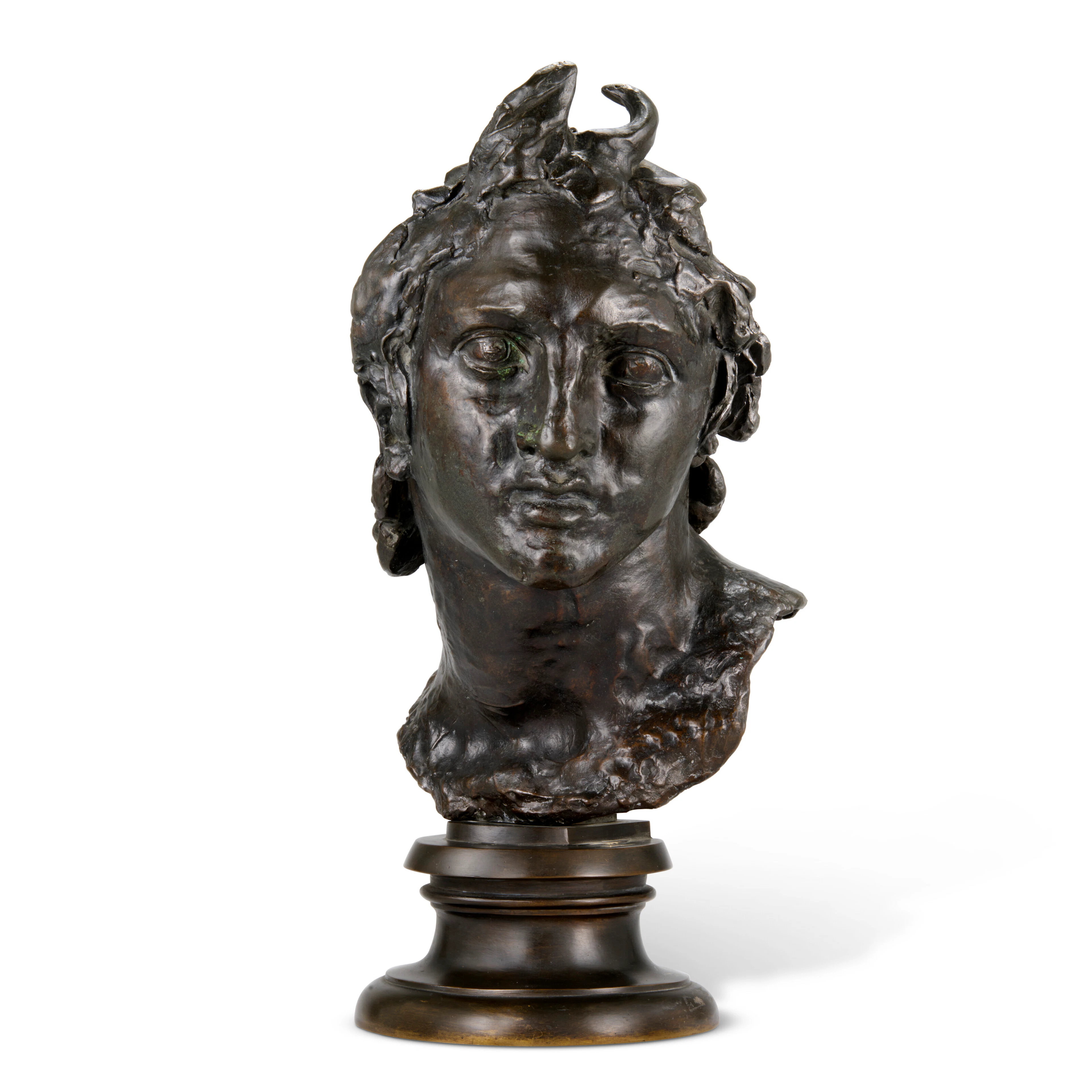 A Bronze Bust of Alexander the Great