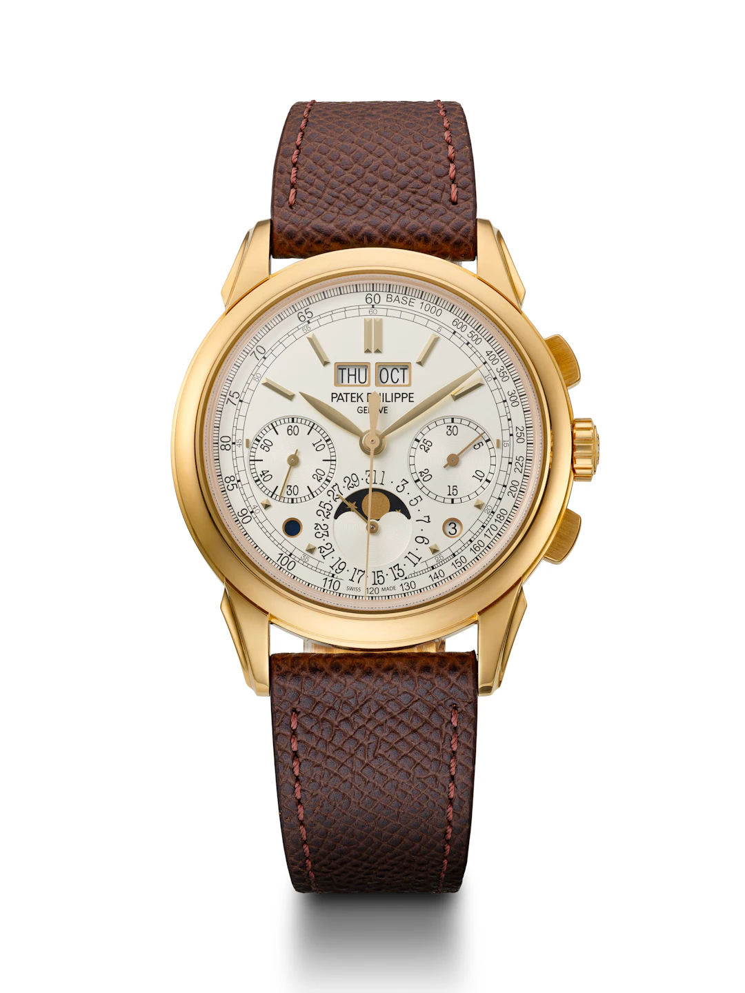 Patek Philippe, Yellow Gold Perpetual Calendar Chronograph Wristwatch
