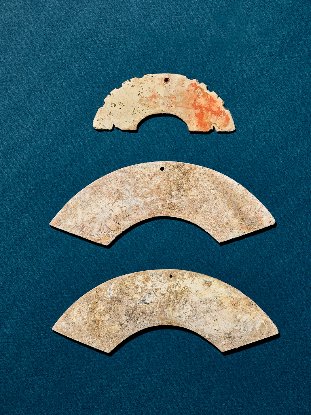 Three Jade Pendants, Huang