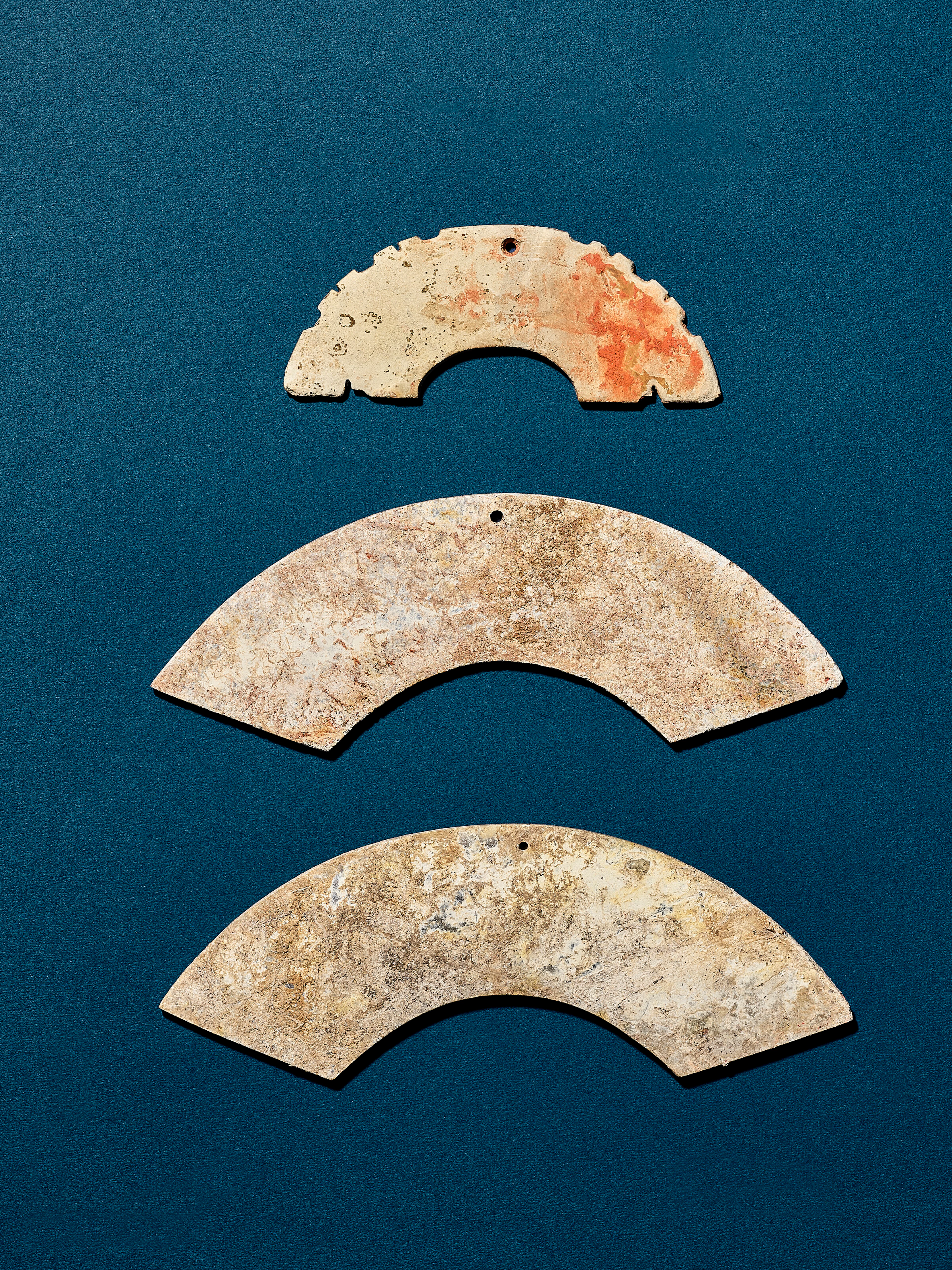 Three Jade Pendants, Huang