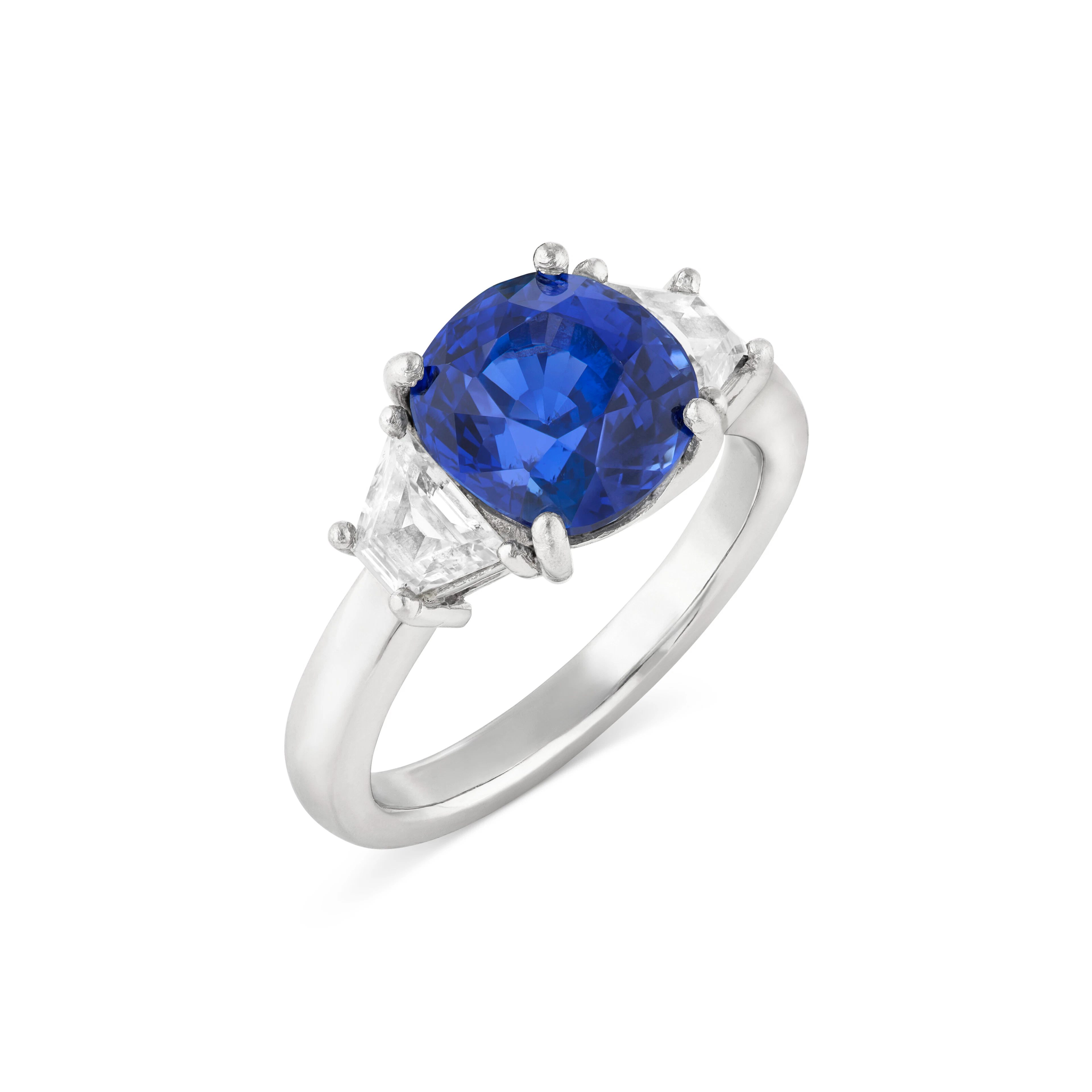 Sapphire and Diamond Ring