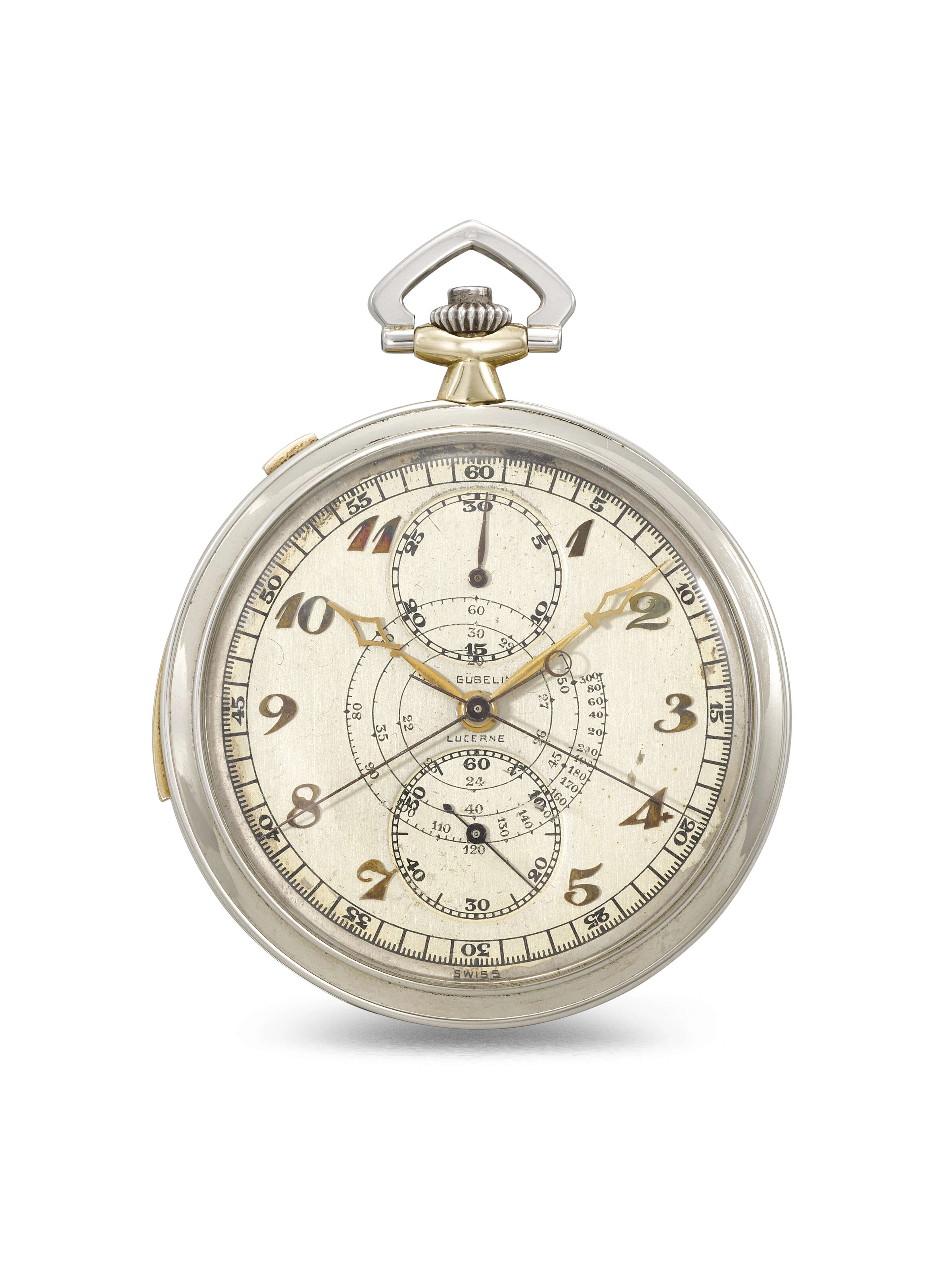 MATHEY-TISSOT . A RARE AND HIGHLY ATTRACTIVE TWO-TONE 18K YELLOW AND