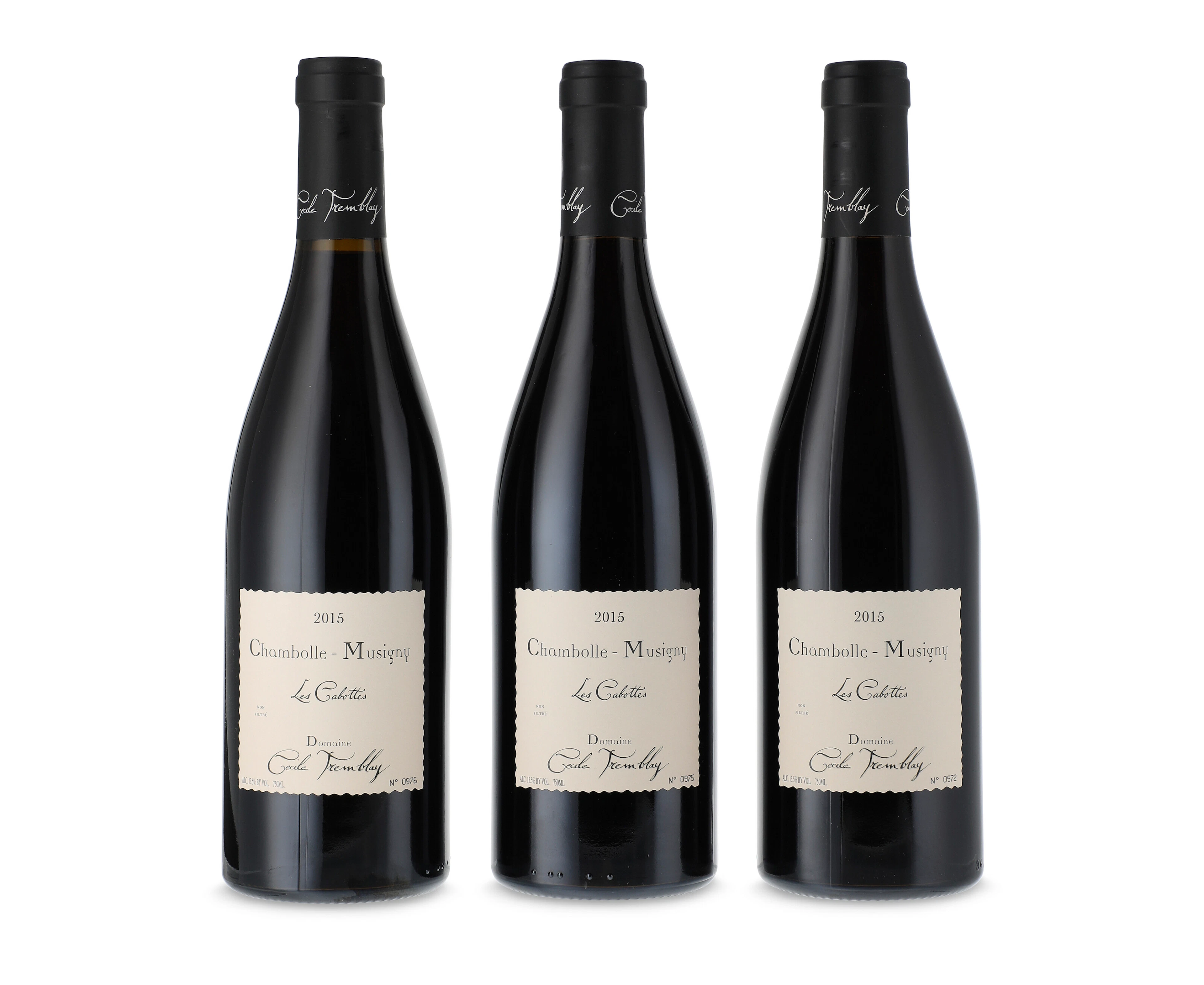 Domaine Cécile Tremblay, Chambolle-Musigny, Les Cabottes 2015