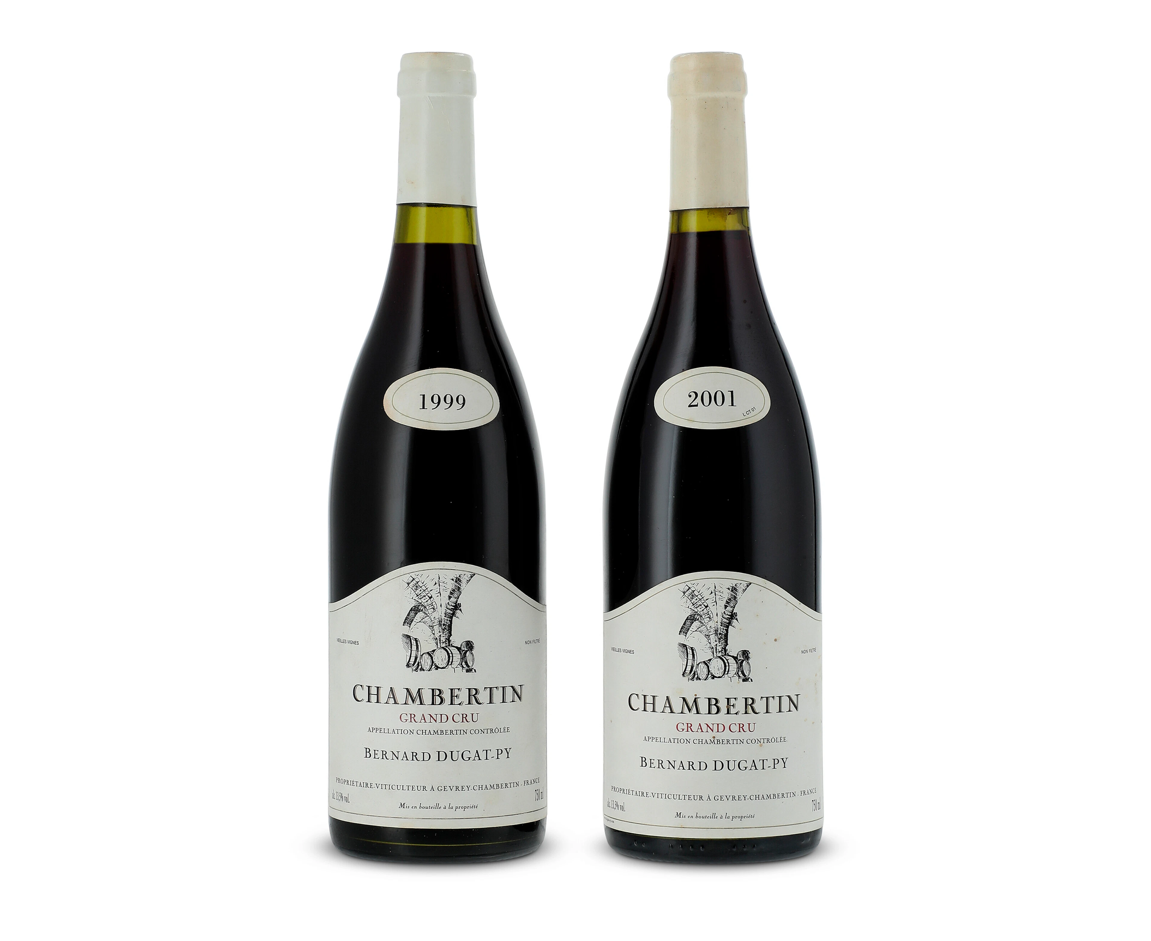 Mixed 1999 & 2001 Bernard Dugat-Py, Chambertin, Vieilles Vignes