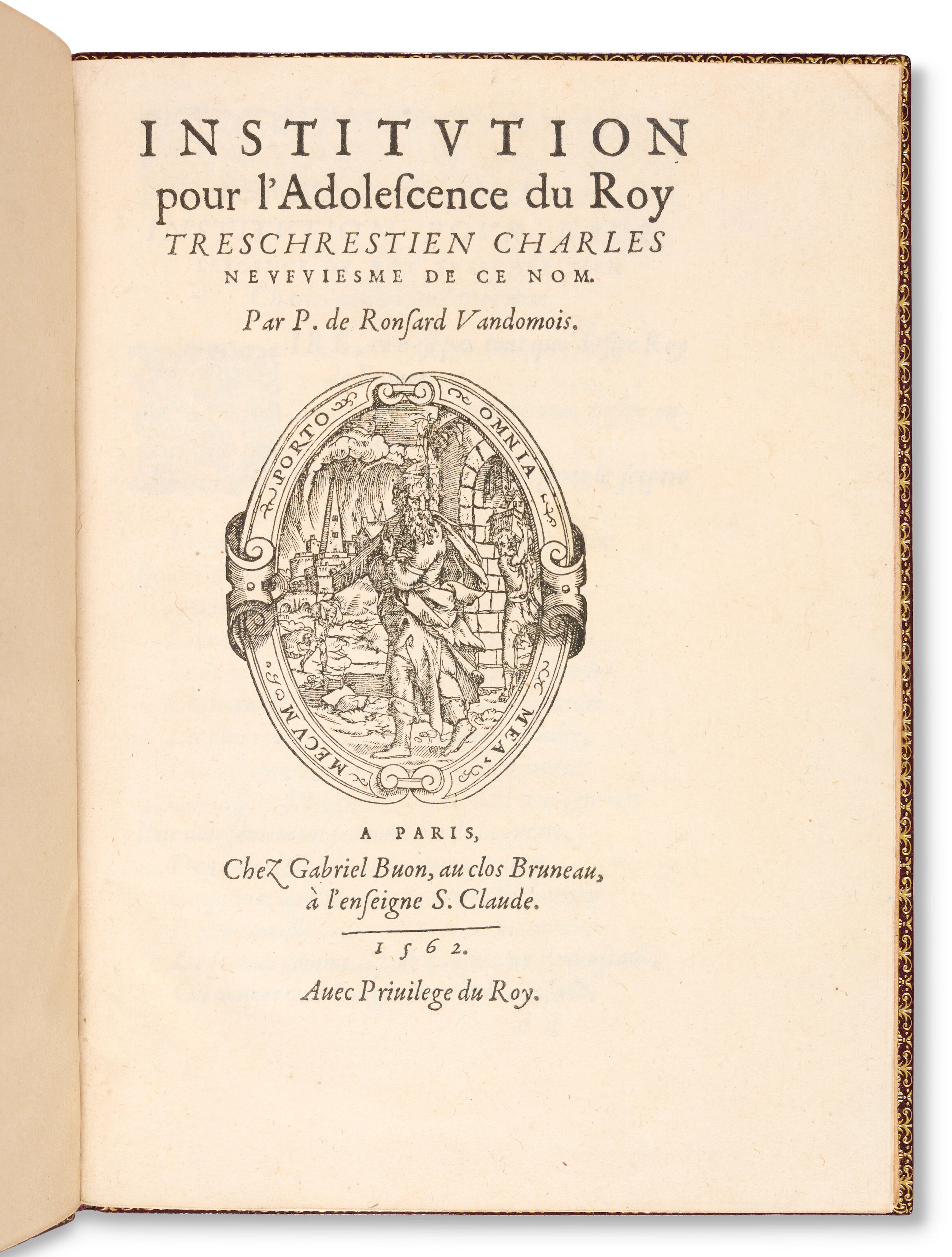 RONSARD, Pierre de (1524-1585)
