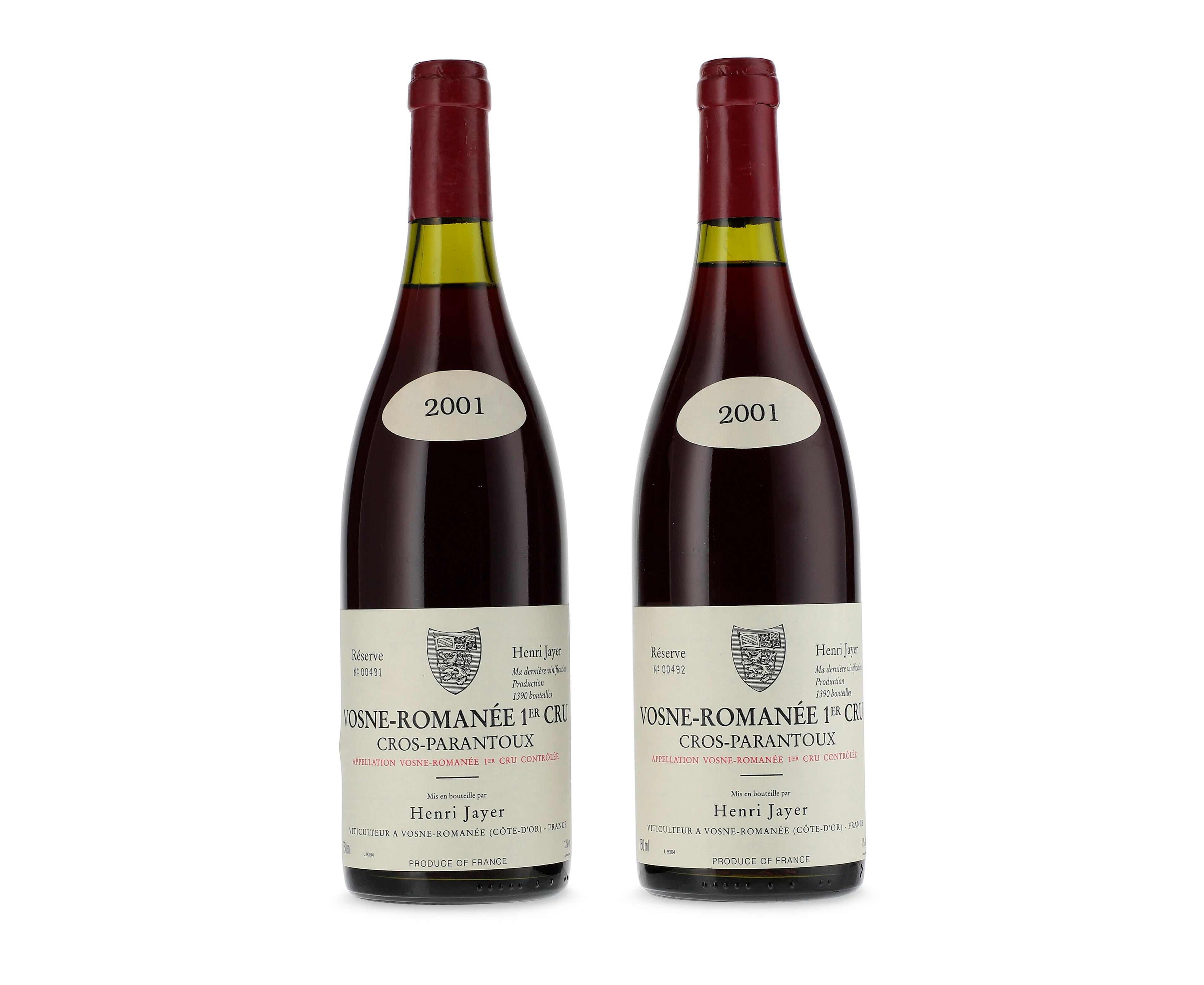 Henri Jayer, Vosne-Romanée Cros Parantoux 2001