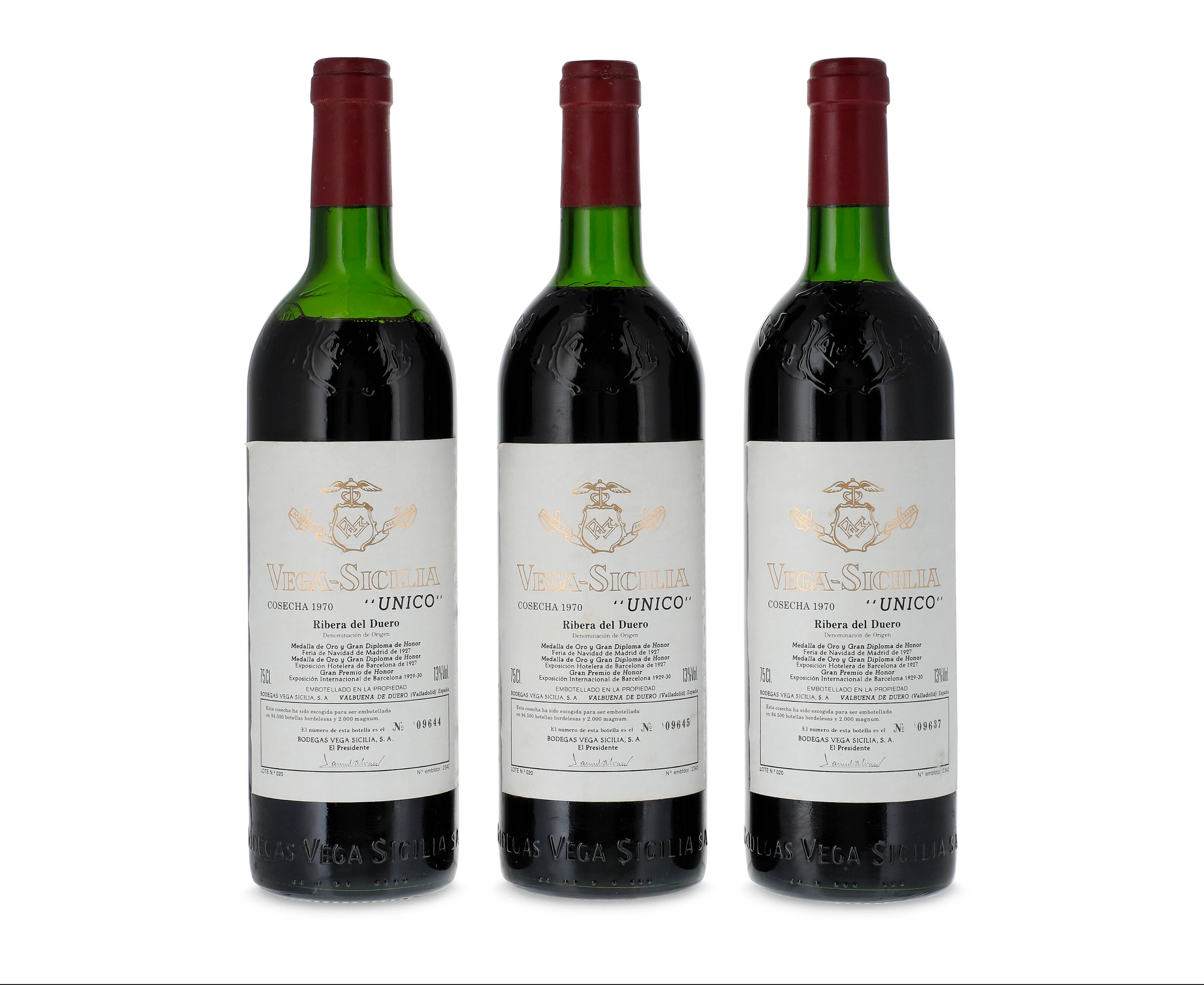 Vega Sicilia, Unico 1970