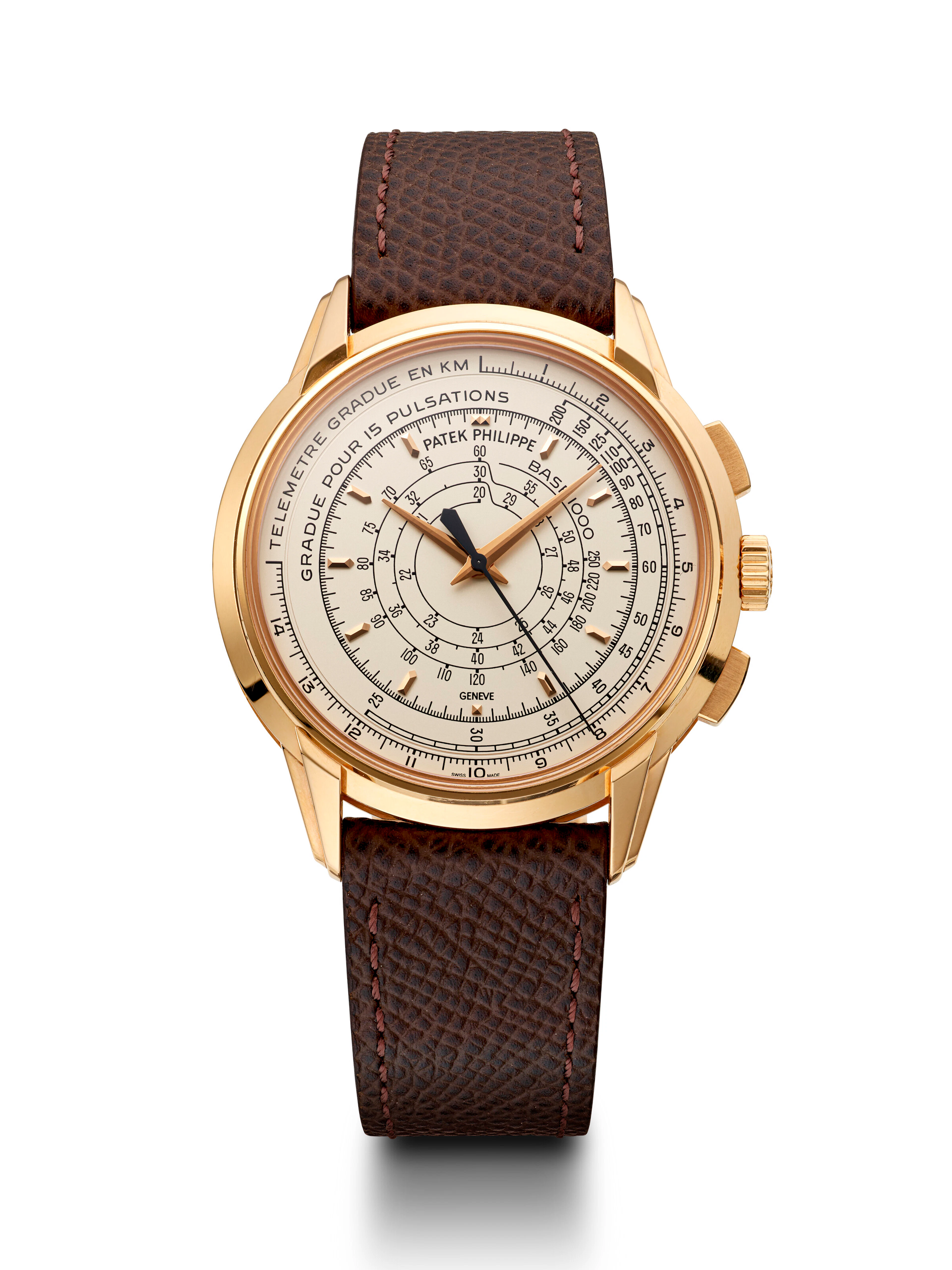 Patek Philippe, Limited Edition Pink Gold Multi-Scale Chronograph