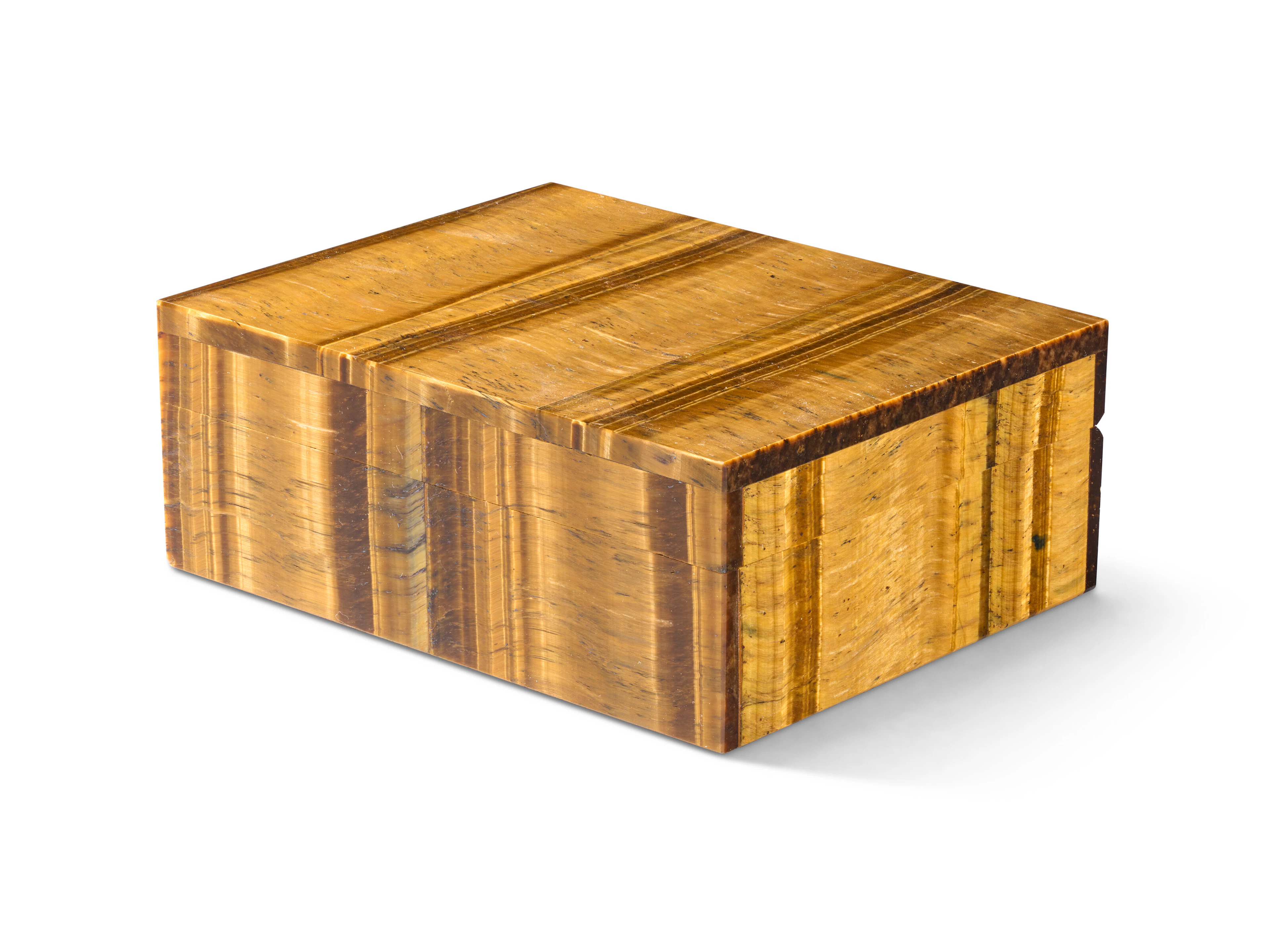 A Tiger's Eye Jewelry Box