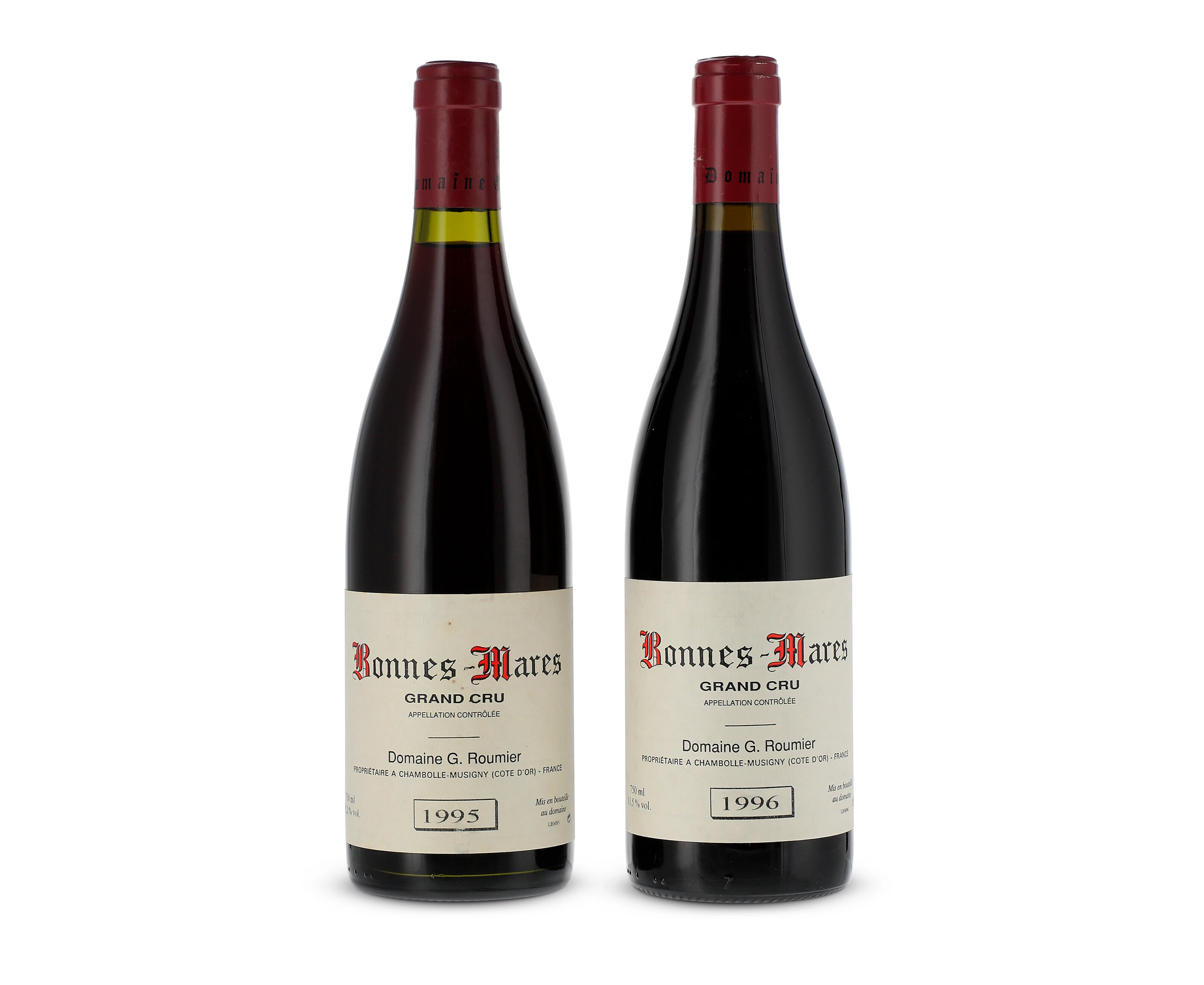 Mixed 1995 & 1996 Domaine Georges Roumier, Bonnes Mares