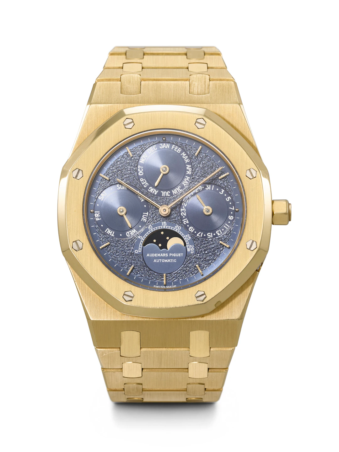 Audemars Piguet. A Very Rare and Highly Attractive 18K Gold Automatic
