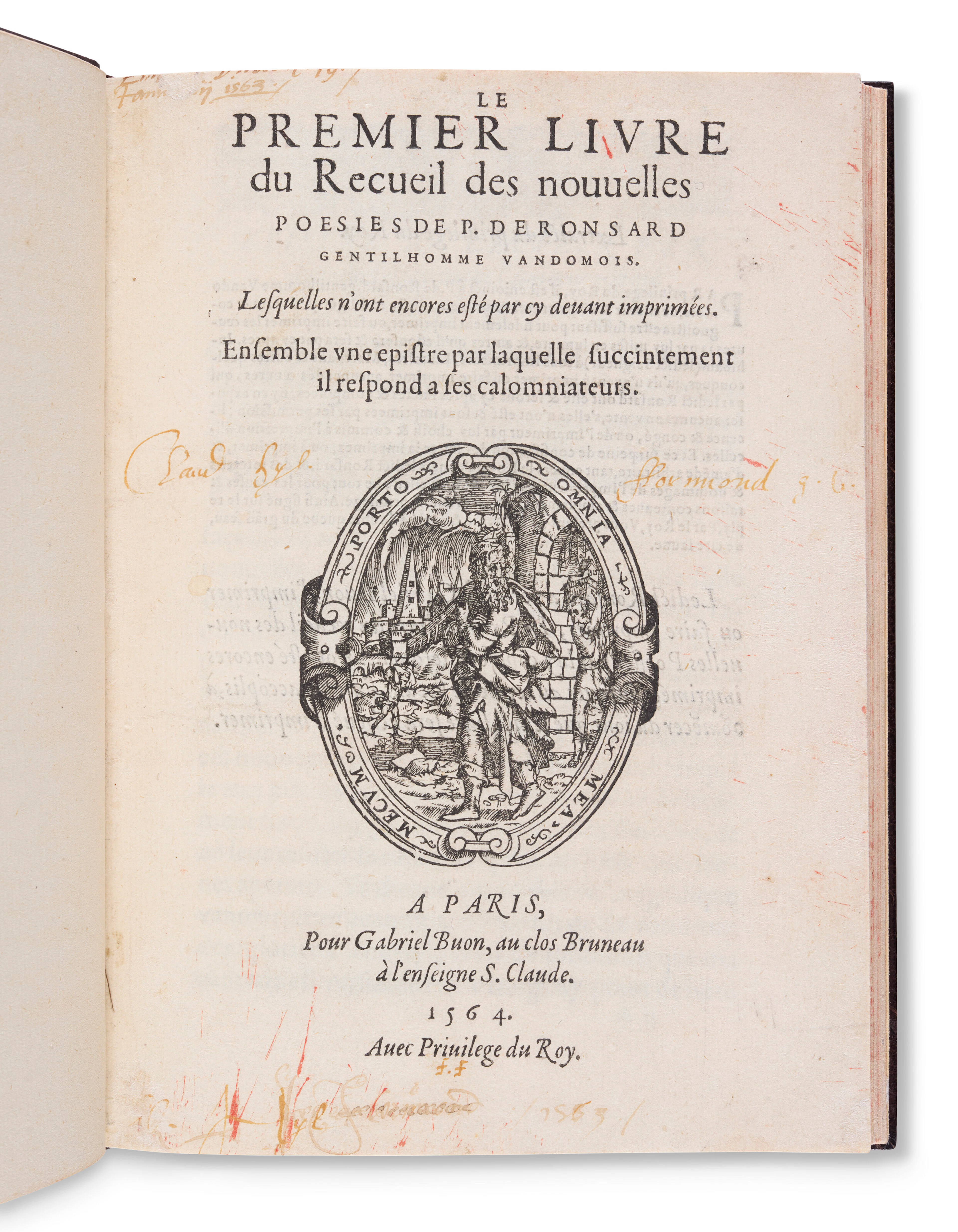 RONSARD, Pierre de (1524-1585)