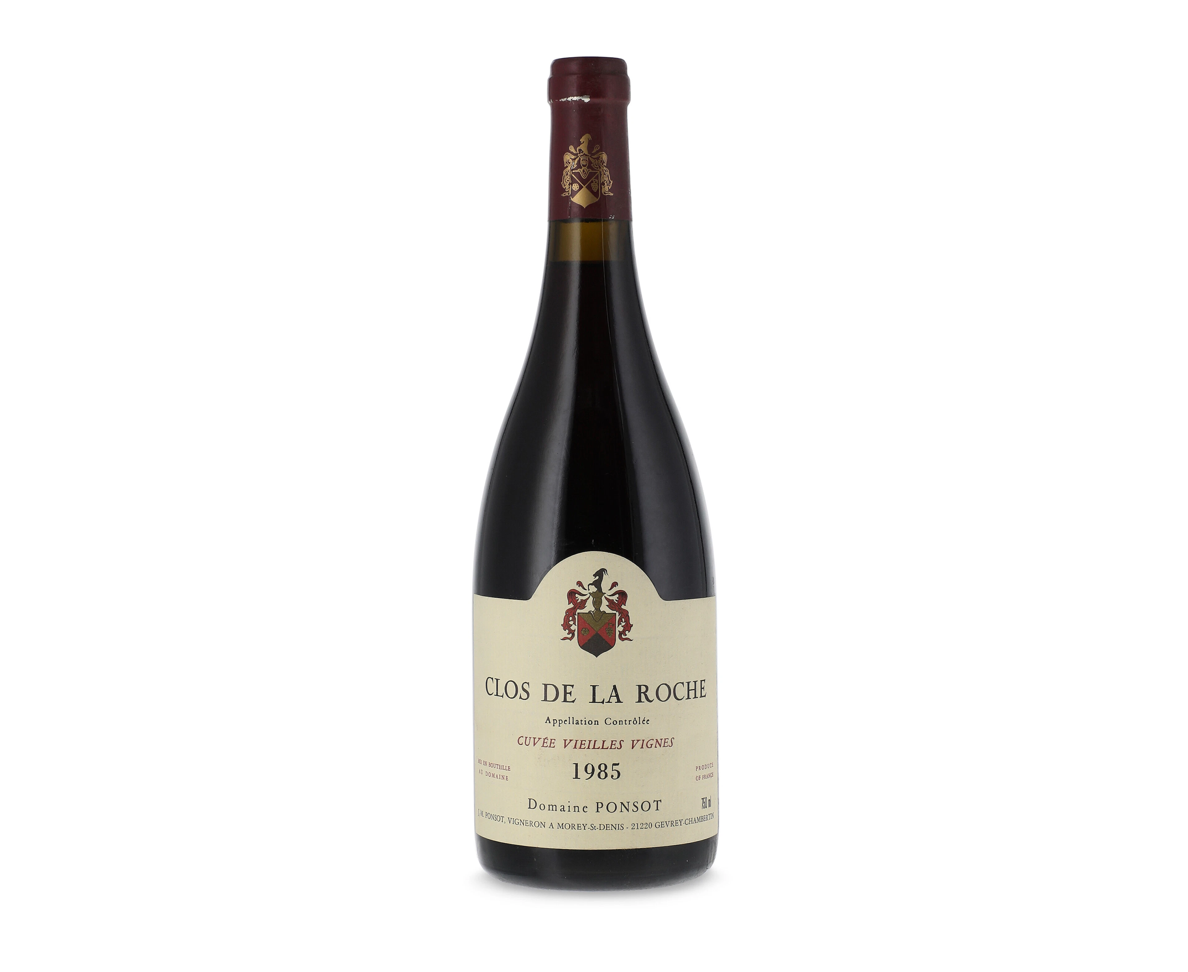 Domaine Ponsot, Clos De La Roche, Cuvèe Vieilles Vignes 1985