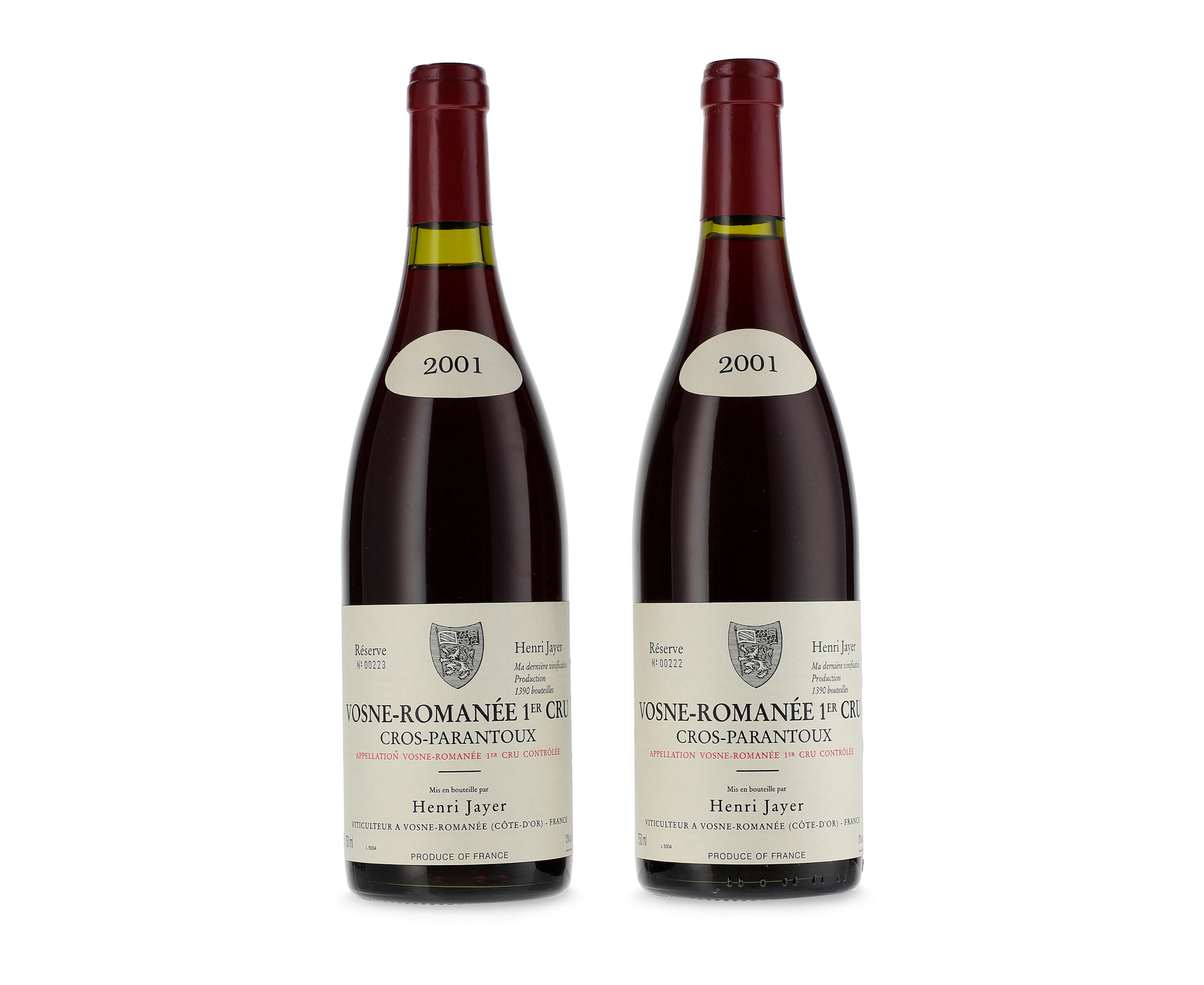 Henri Jayer, Vosne-Romanée Cros Parantoux 2001