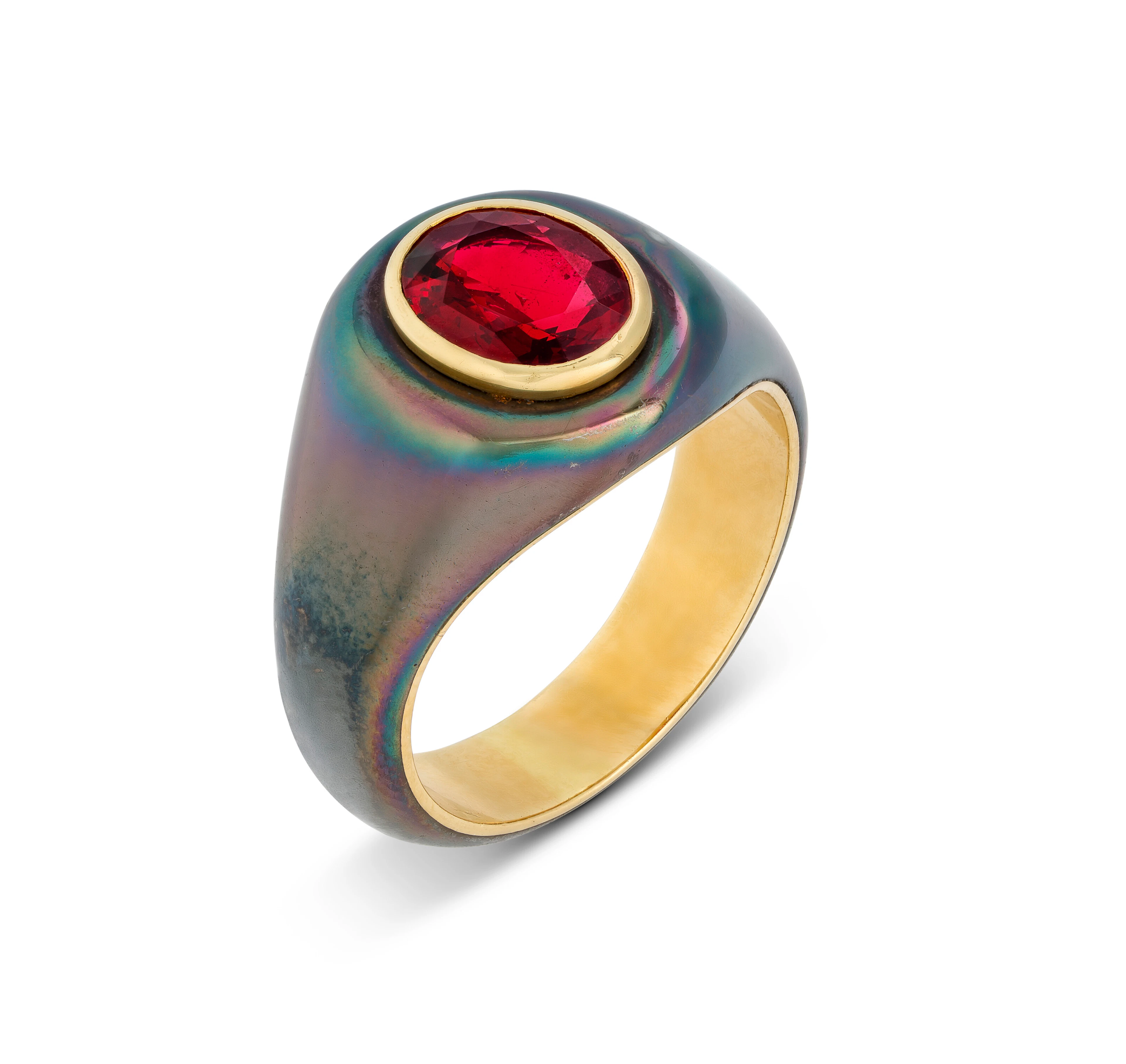 Jar Spinel Ring