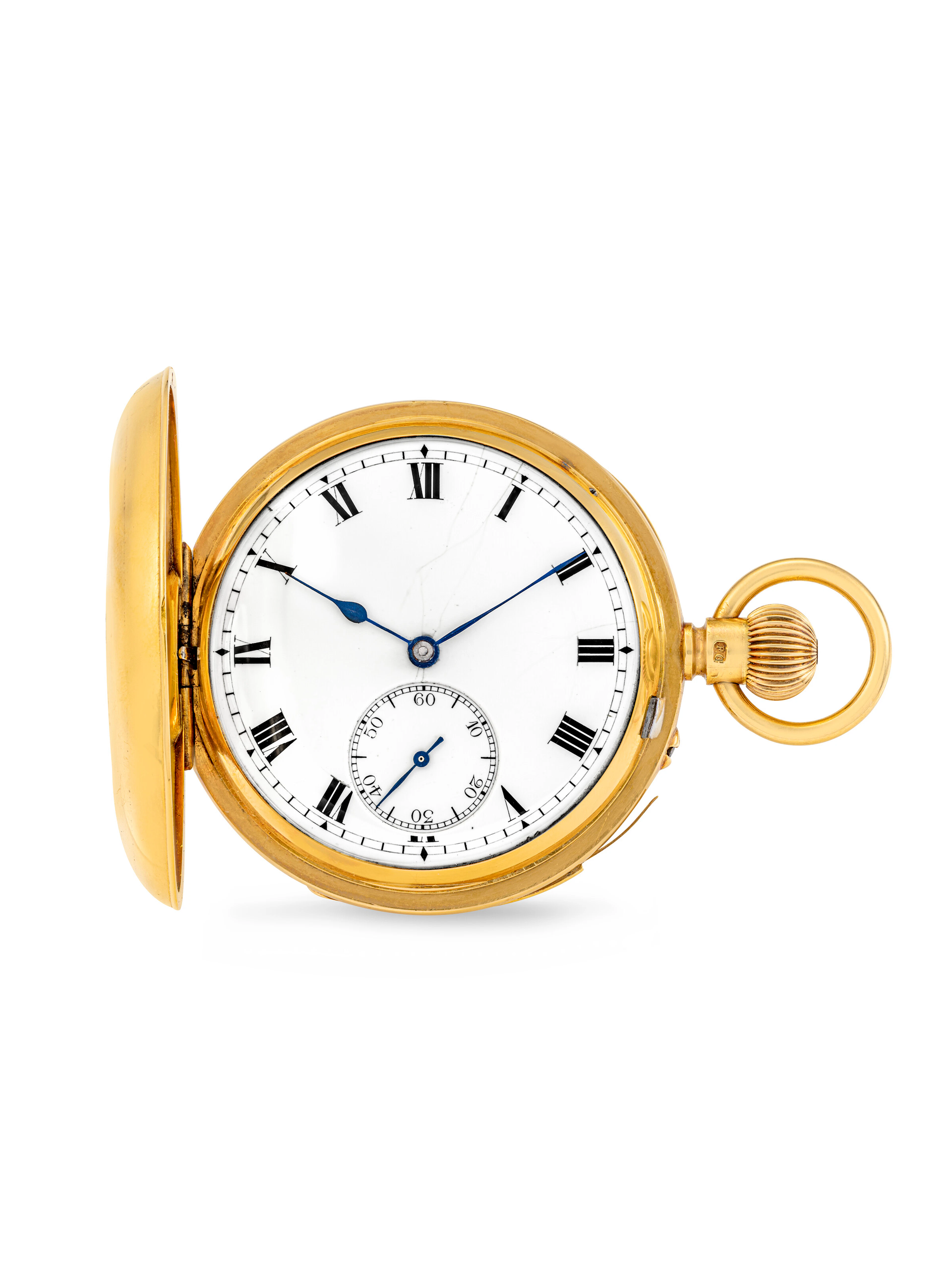 Mappin & Webb, Gold Minute Repeating Half- Hunter Case Pocket Watch