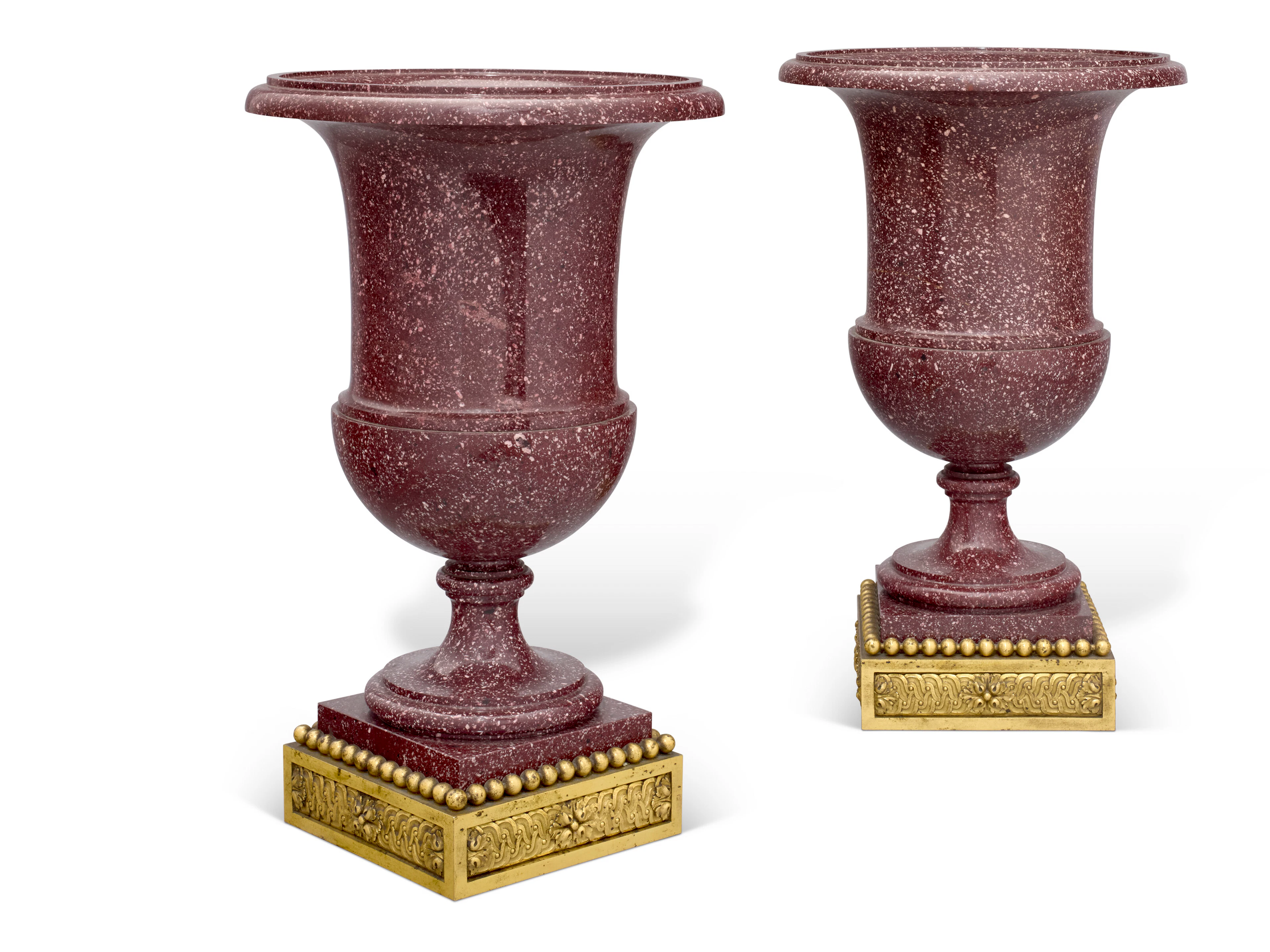 Paire De Vases Médicis D’époque Néoclassique