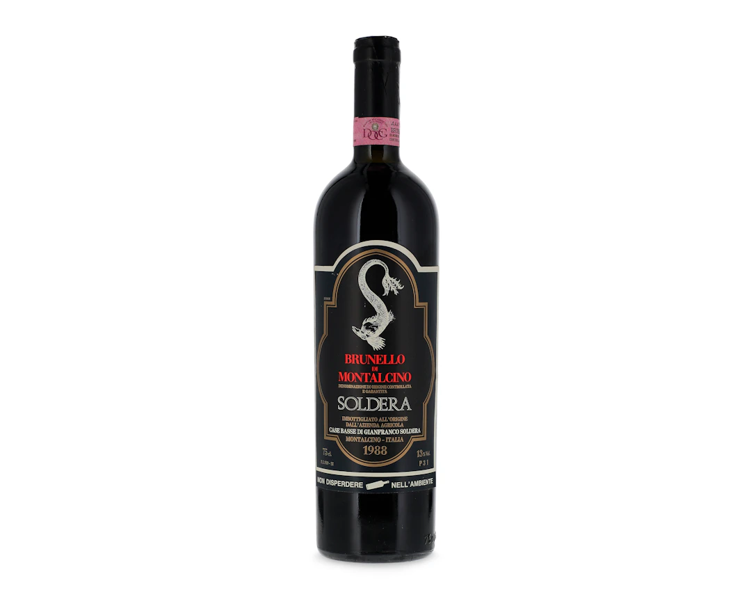 Mixed 1988 & 1990 Soldera Case Basse, Brunello Di Montalcino