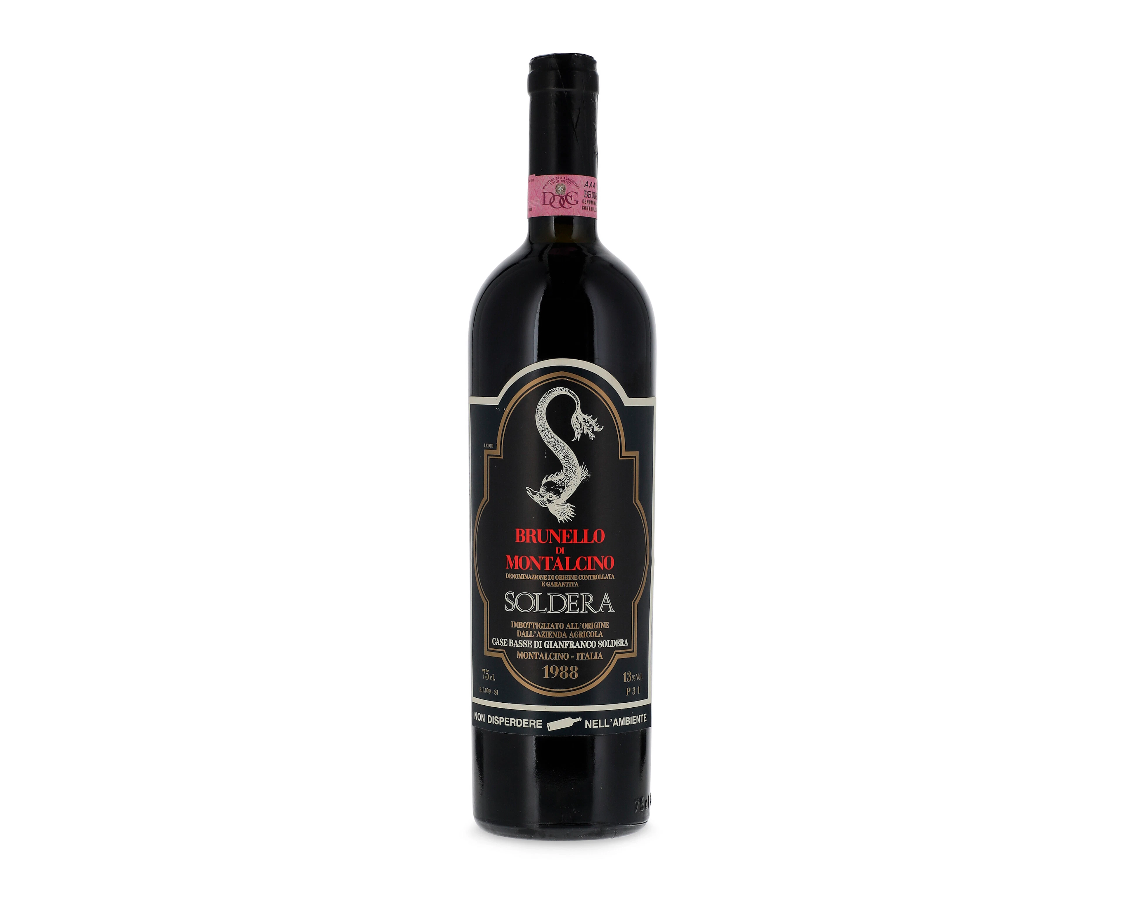 Mixed 1988 & 1990 Soldera Case Basse, Brunello Di Montalcino