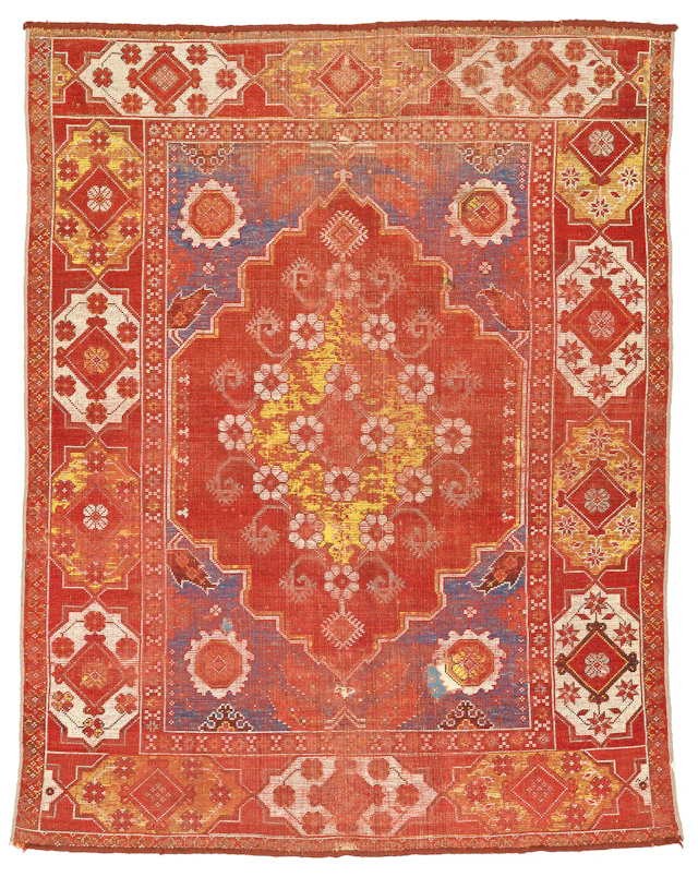 A 'Transylvanian' Double-Niche Rug