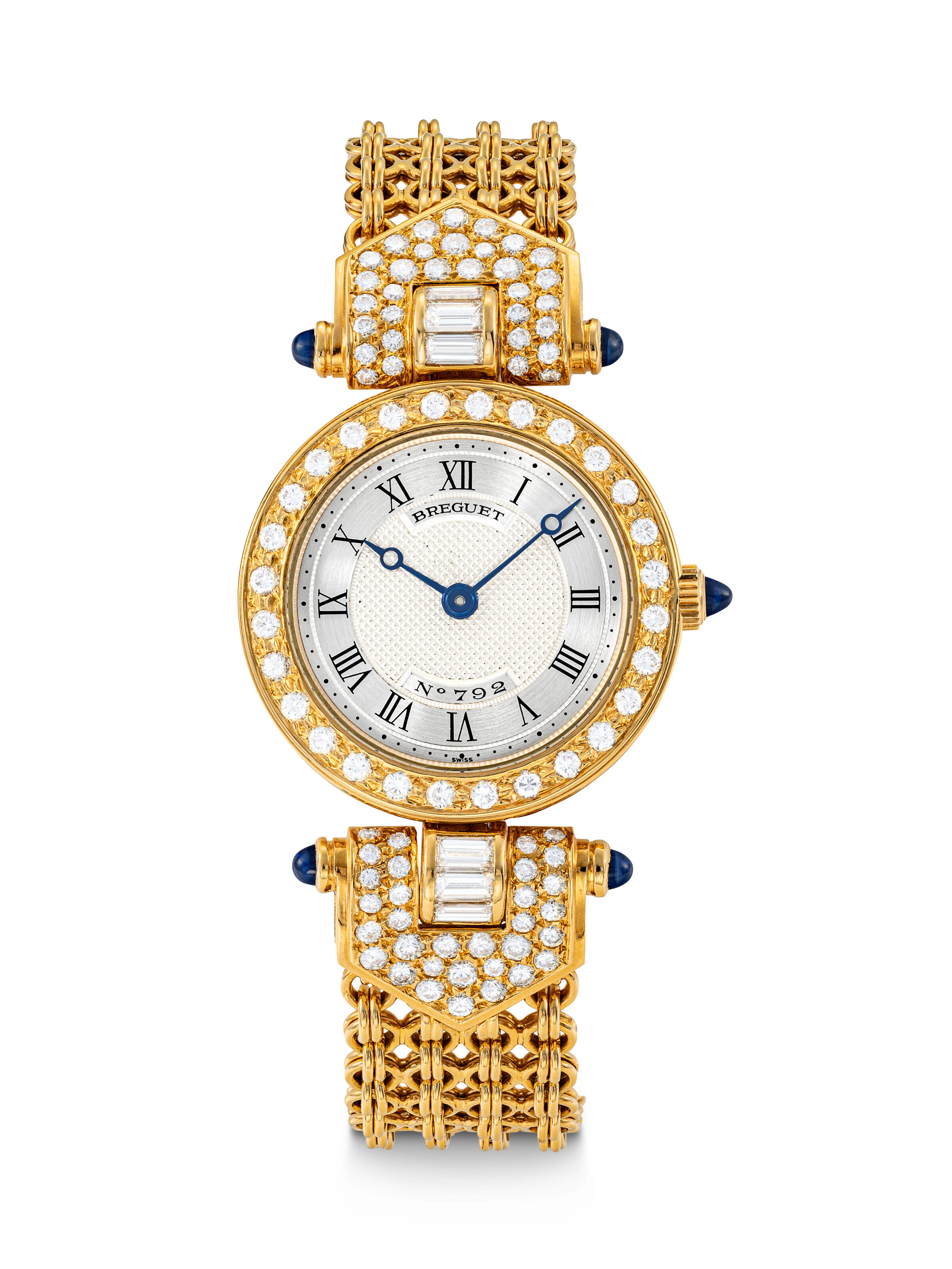 Breguet, Lady’s Gold and Diamond-Set Bracelet Watch